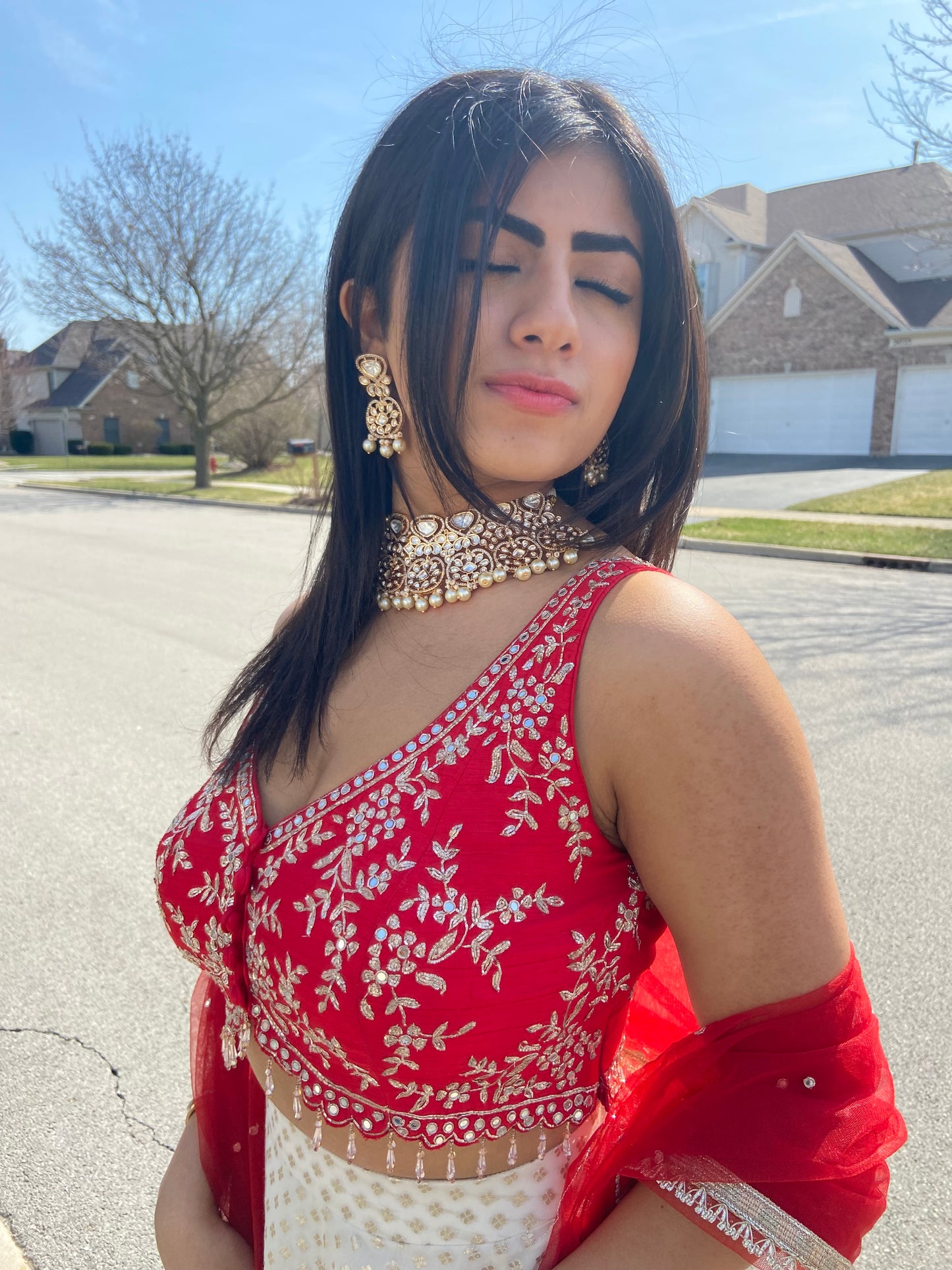 Kundan Polki Choker Set