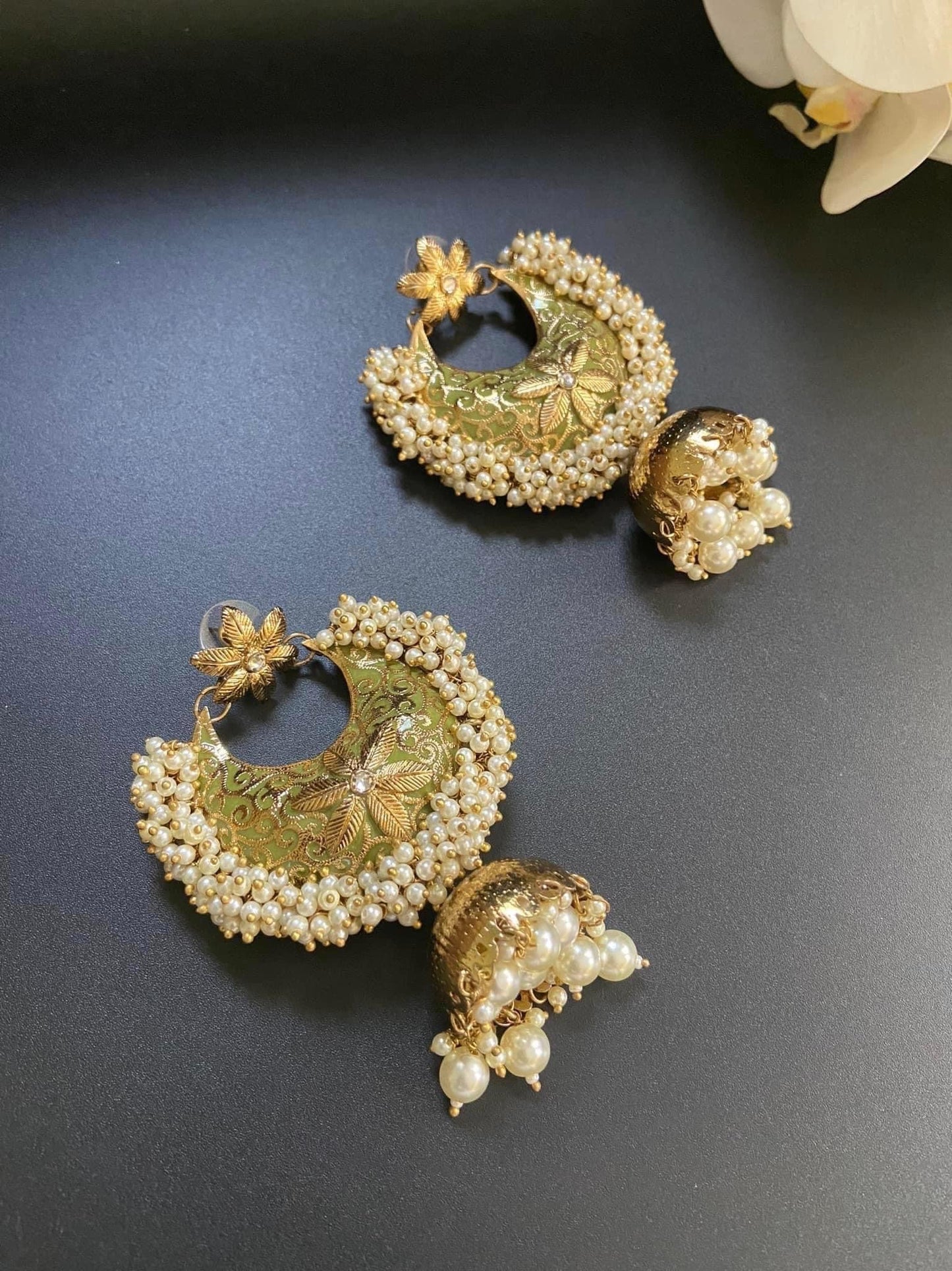 Chandbali Jhumkas