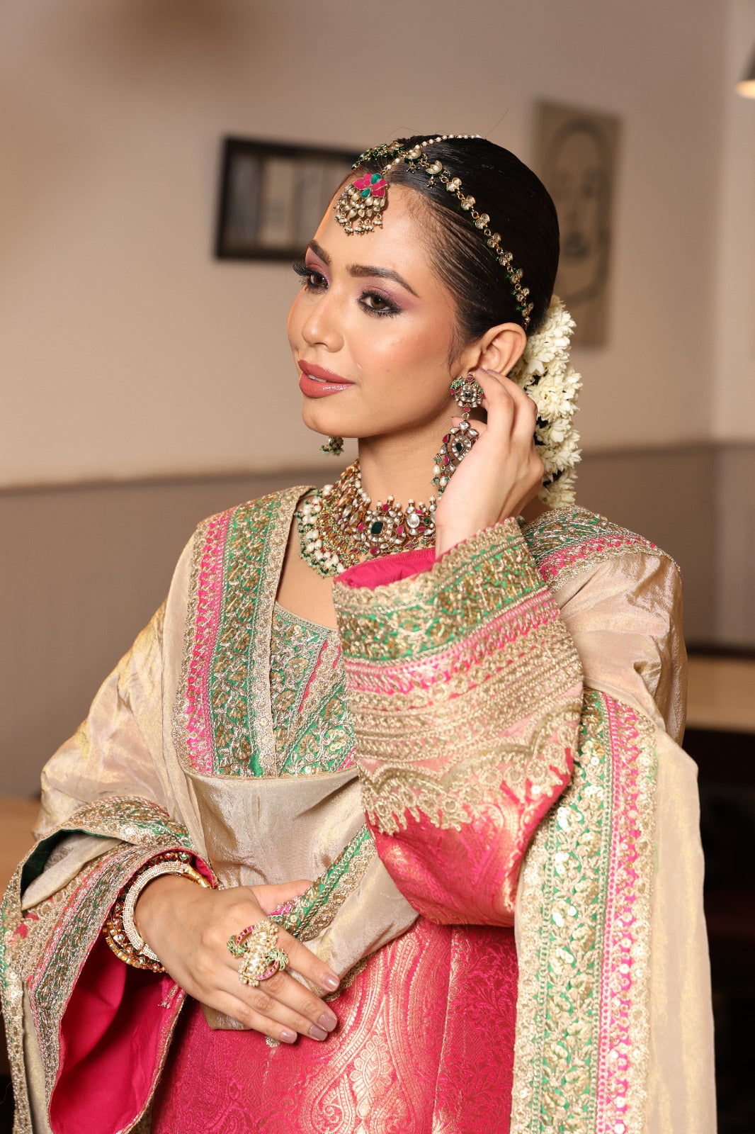 Blush Sharara Set
