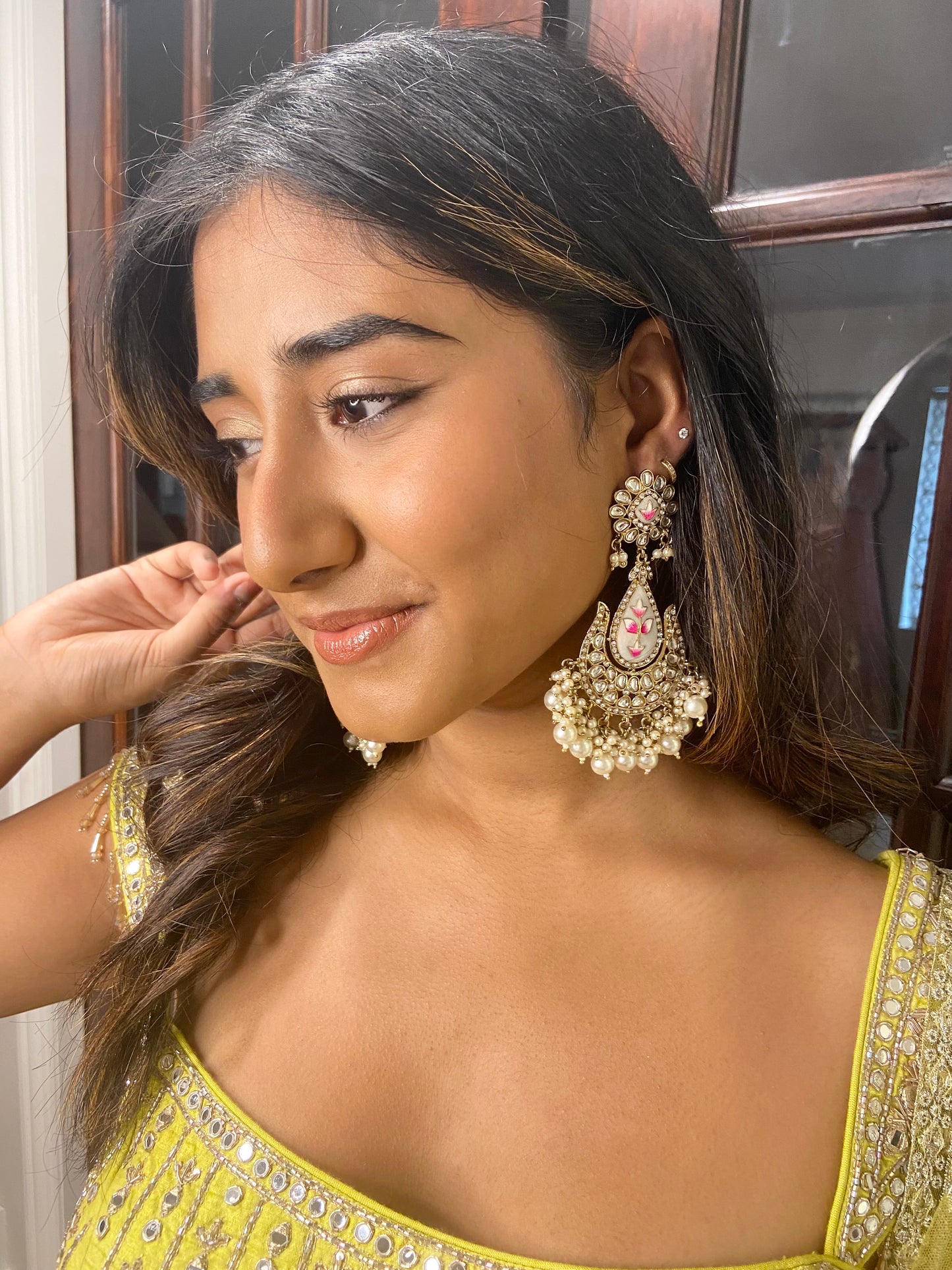 Meenakari Earrings