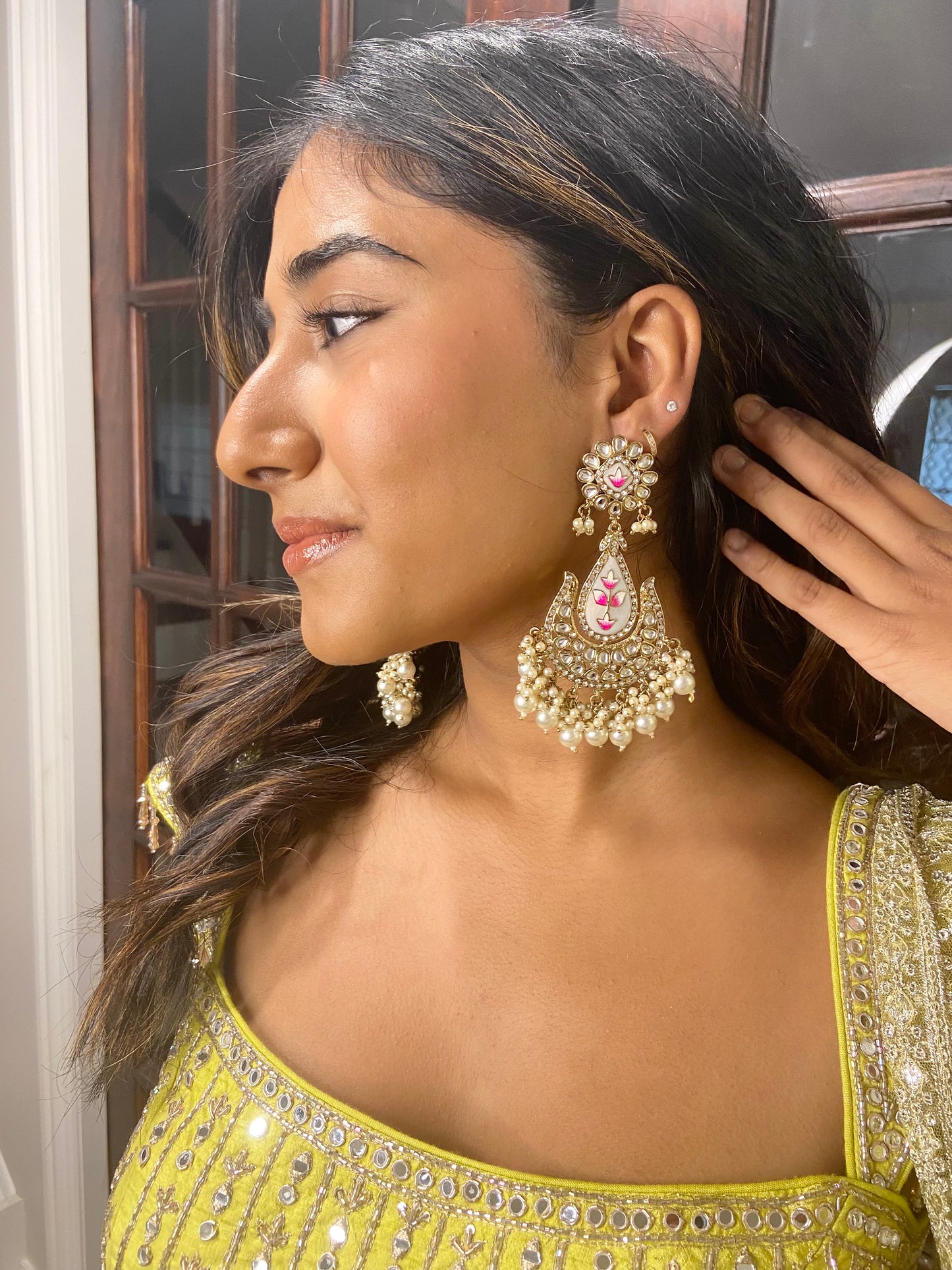 Meenakari Earrings