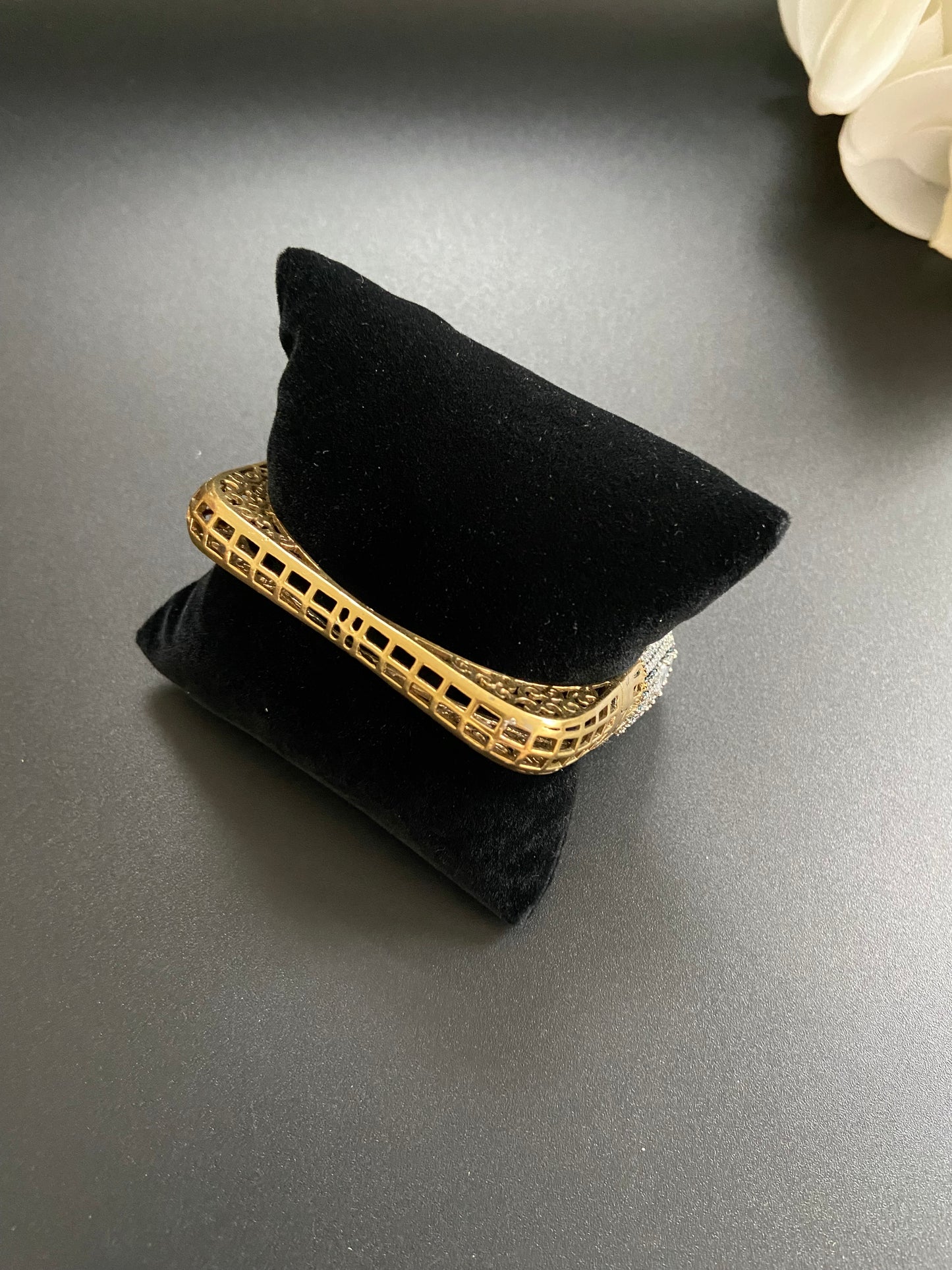 Victorian Square Bangle