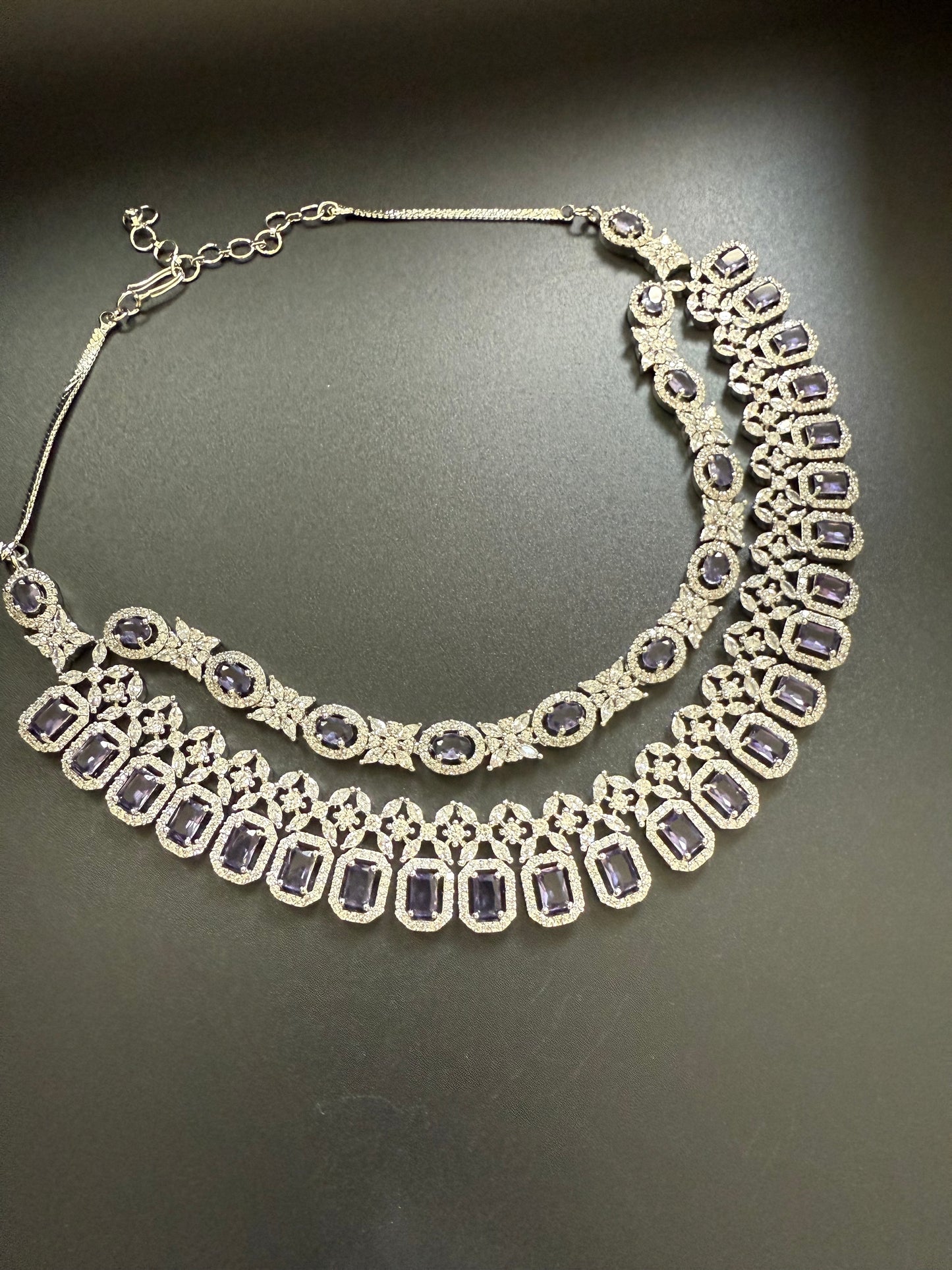 Light Purple Necklace Set