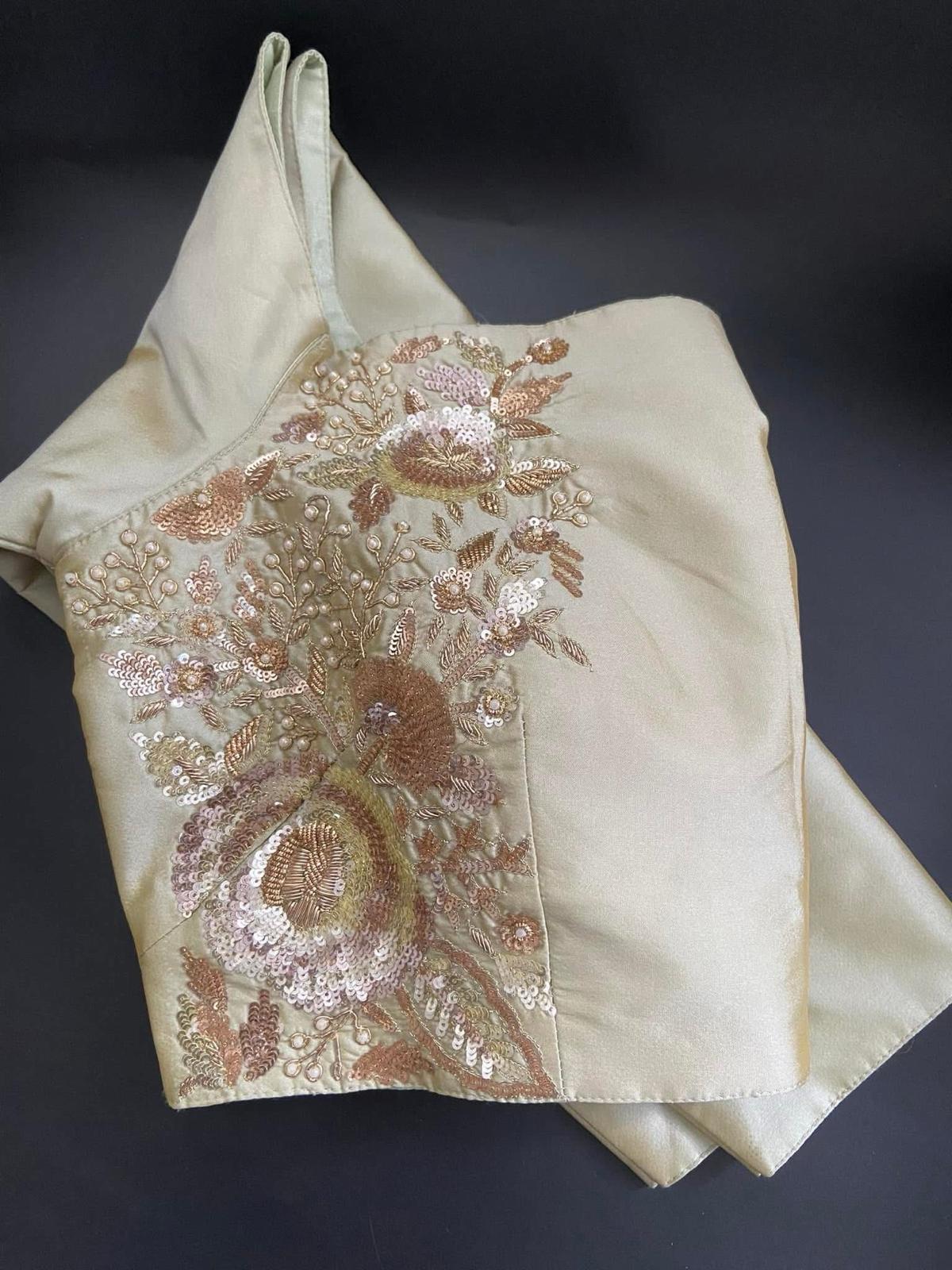 Pink Off Shoulder Lehenga