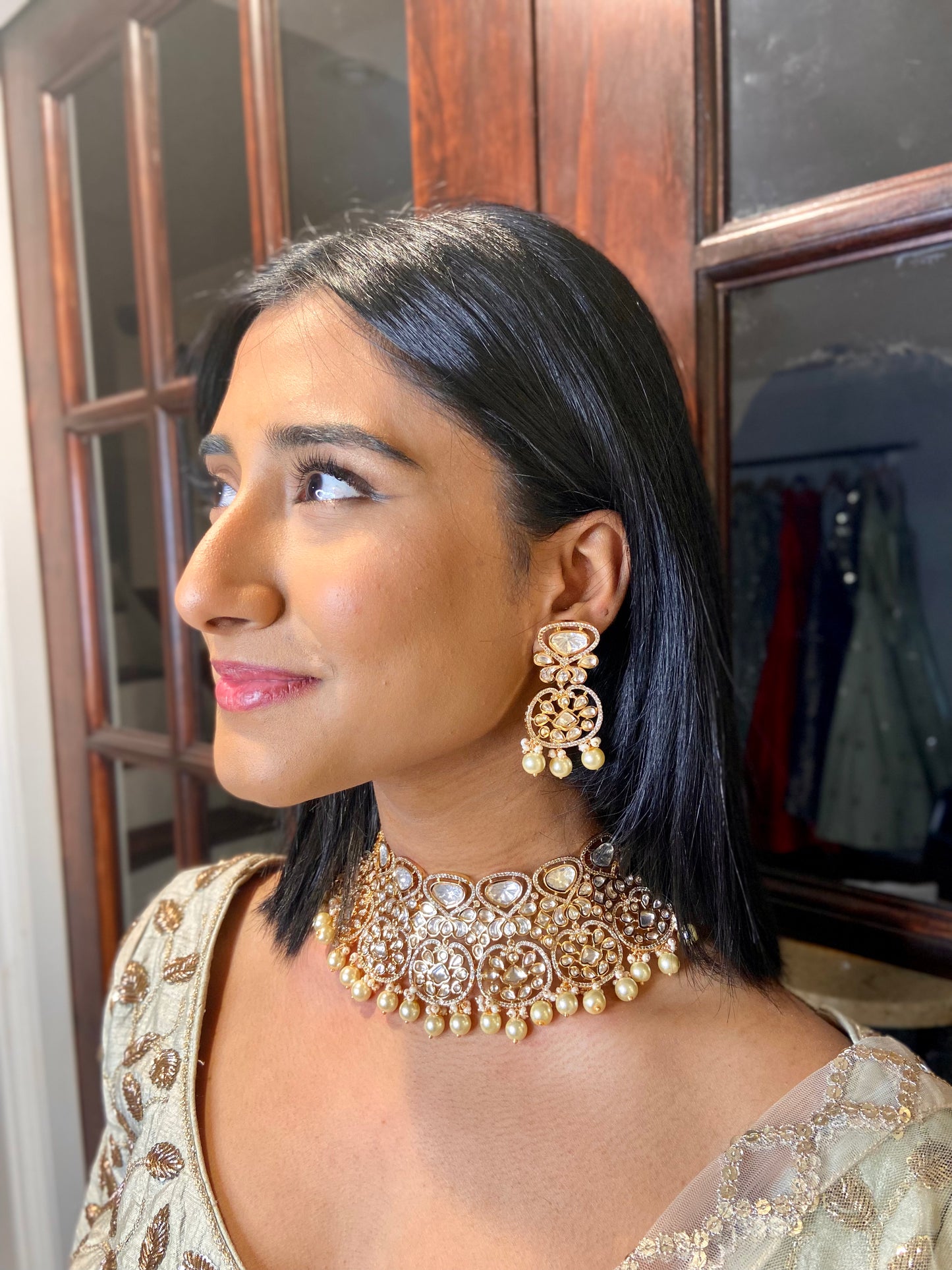 Kundan Polki Choker Set