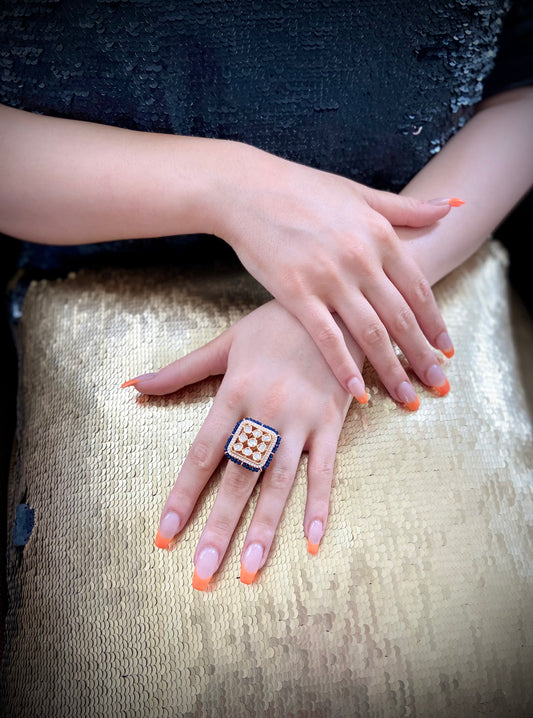 Geometric Kundan Ring