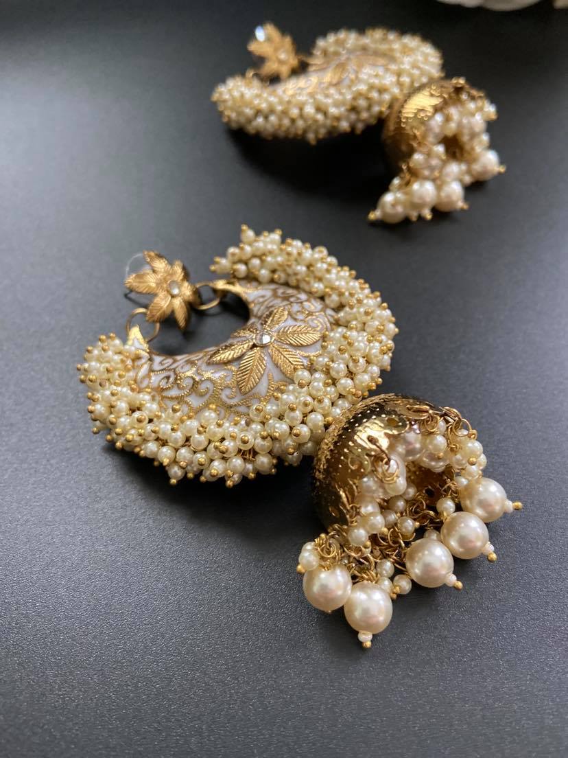 Chandbali Jhumkas