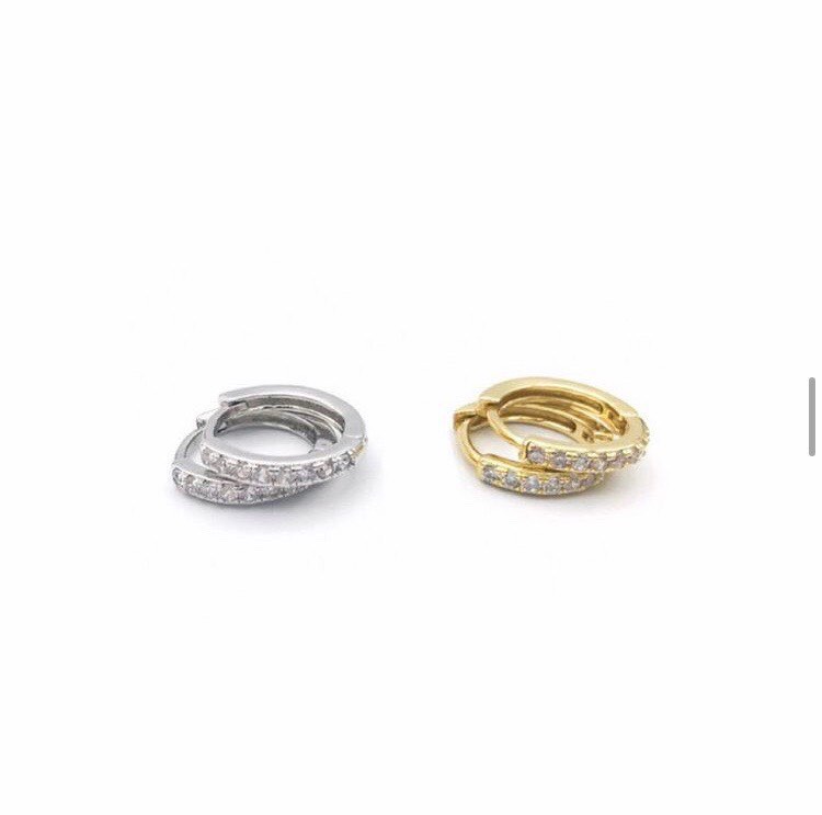 hoop earrings trendy jewelry fashion teenagers gold silver