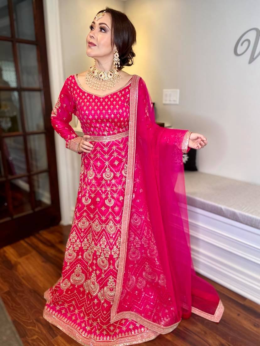 Gold Choker Necklace set for Women