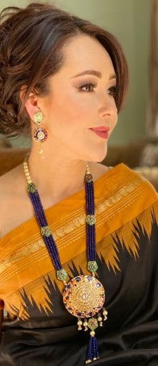Long Matinee Length Reversible Pendant Necklace