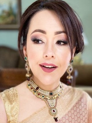 Rajwada Gold Plated Choker Set