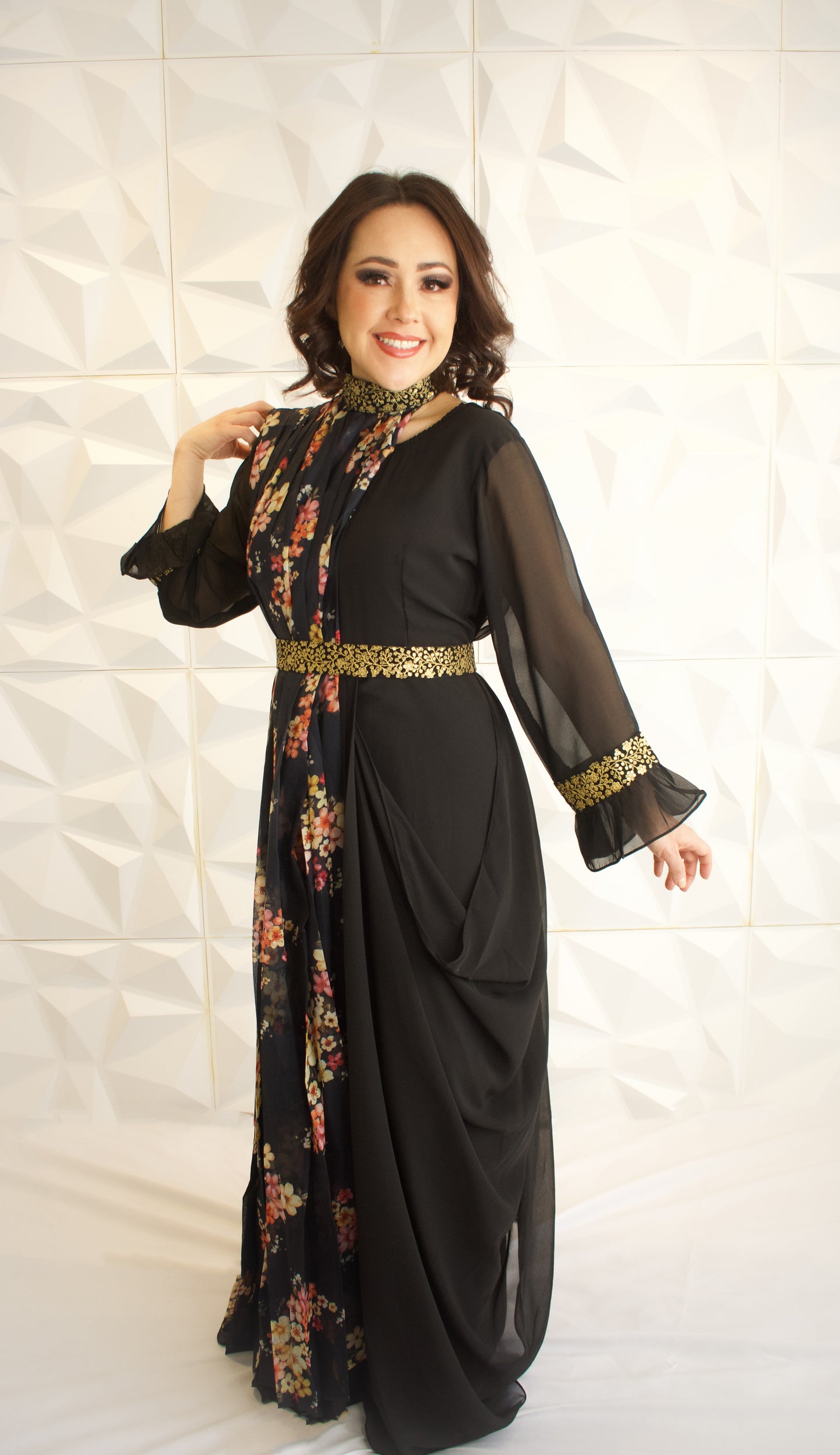 Saree Drape Dress - Made to Order only