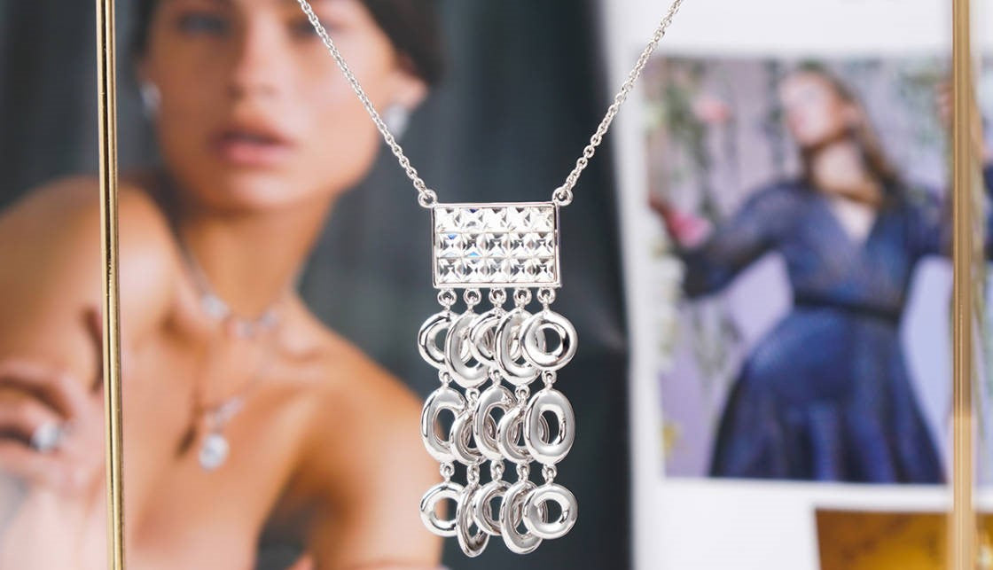 Water Falls Pendant Necklace