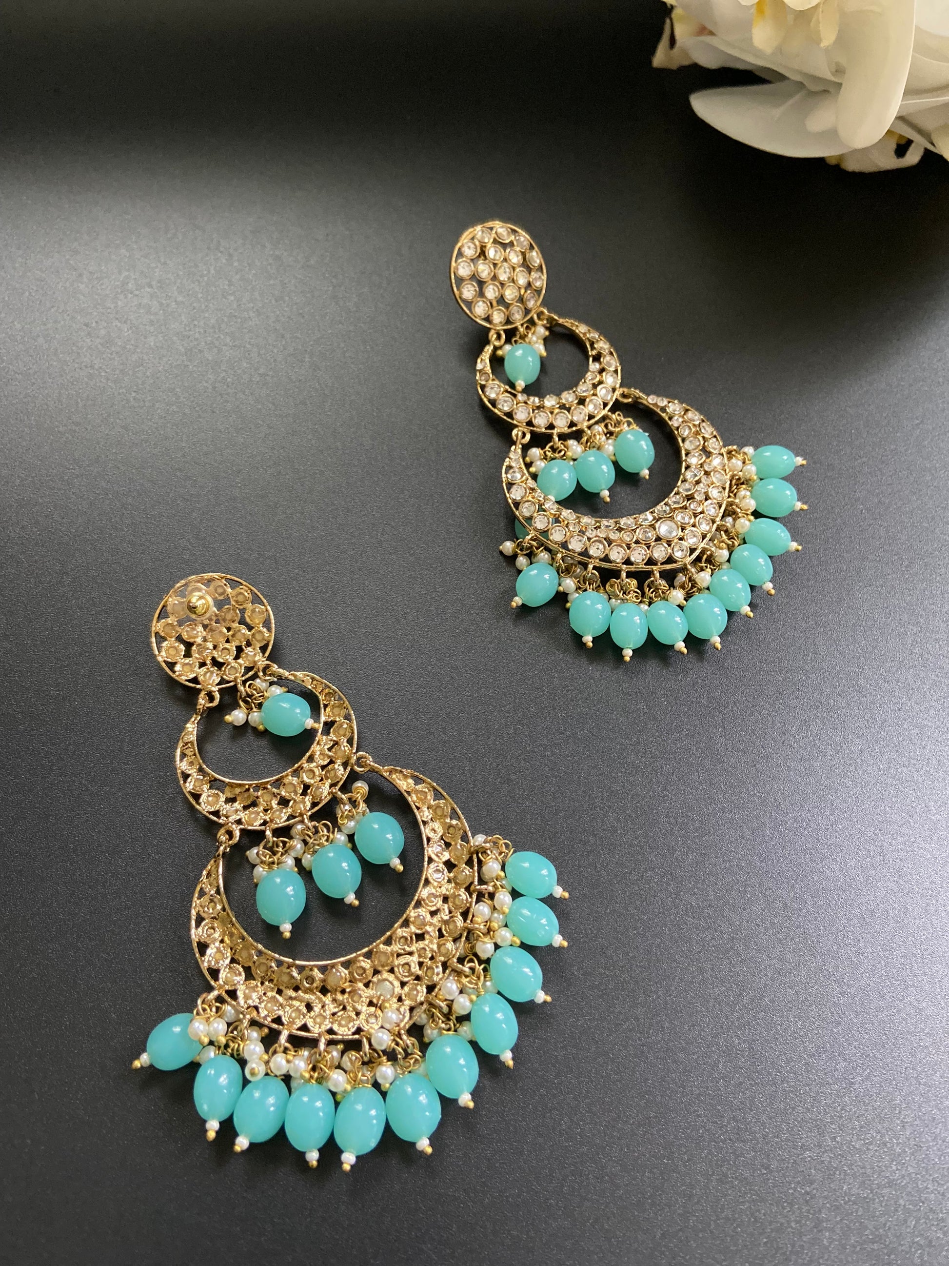 Duster Chandbali Earrings