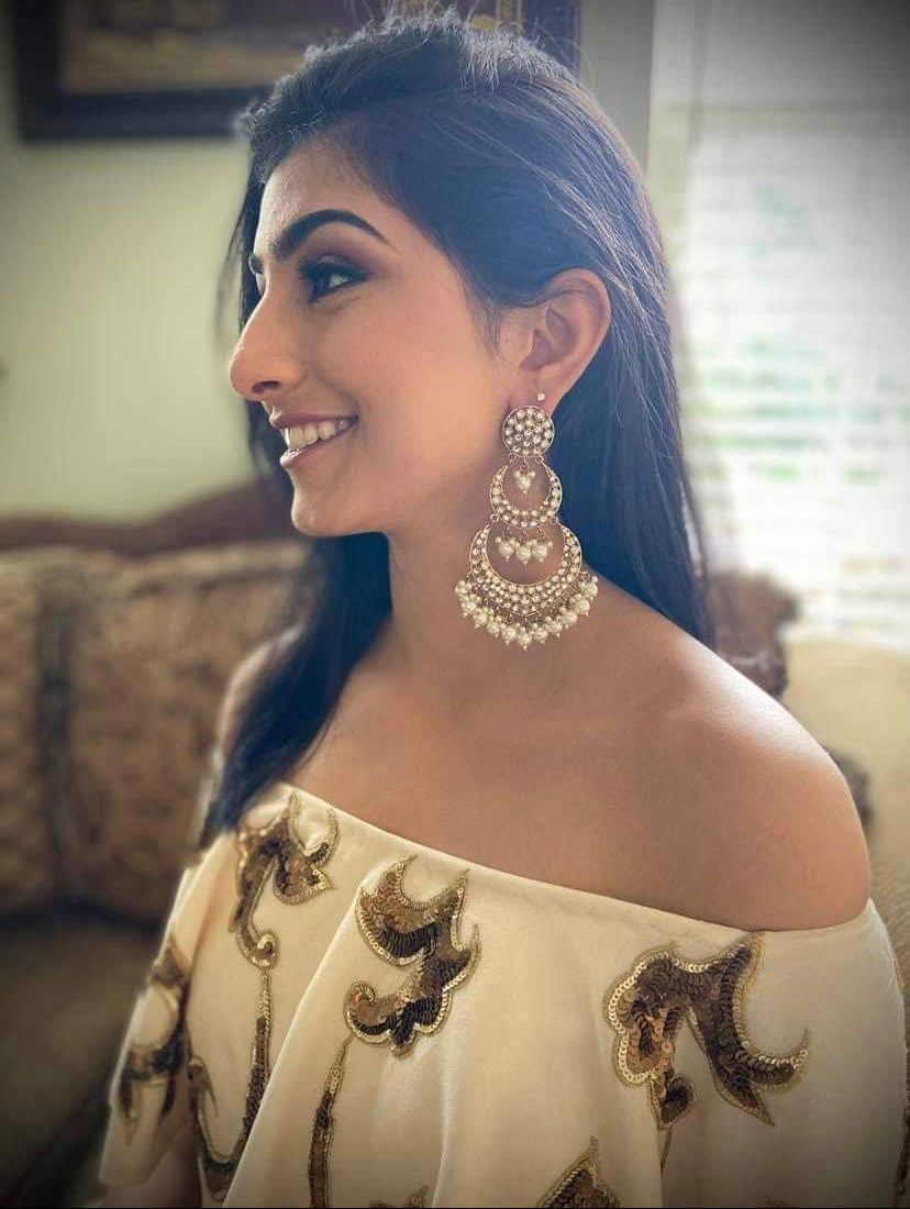 Duster Chandbali Earrings