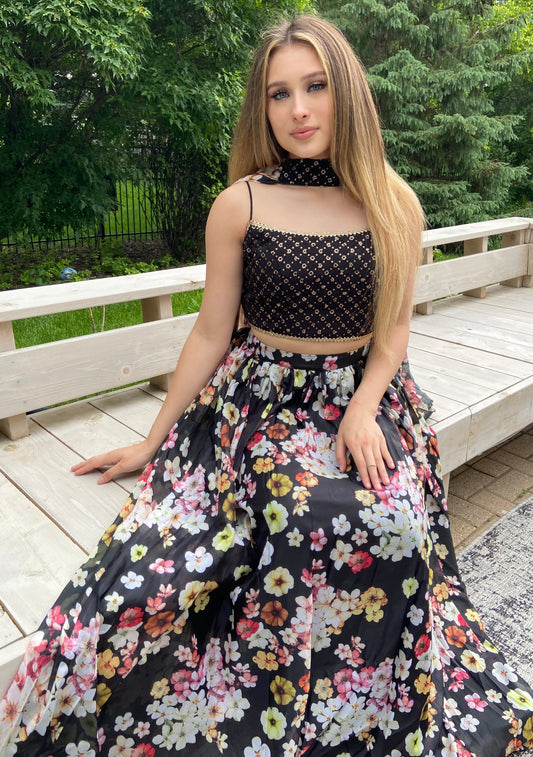 Floral Prints - Vibgyor by Monica- Made to order