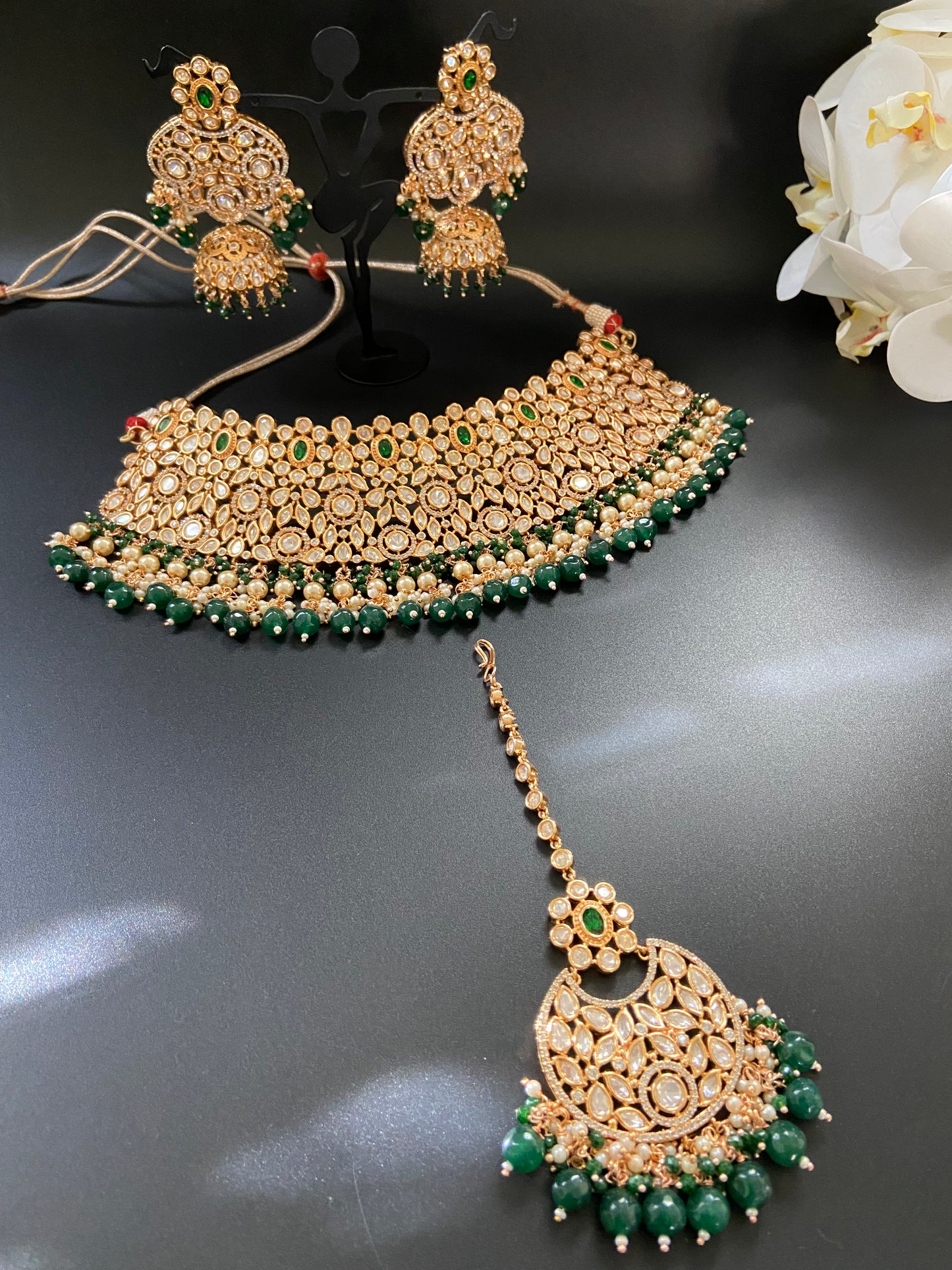 Choker Set in Kundan