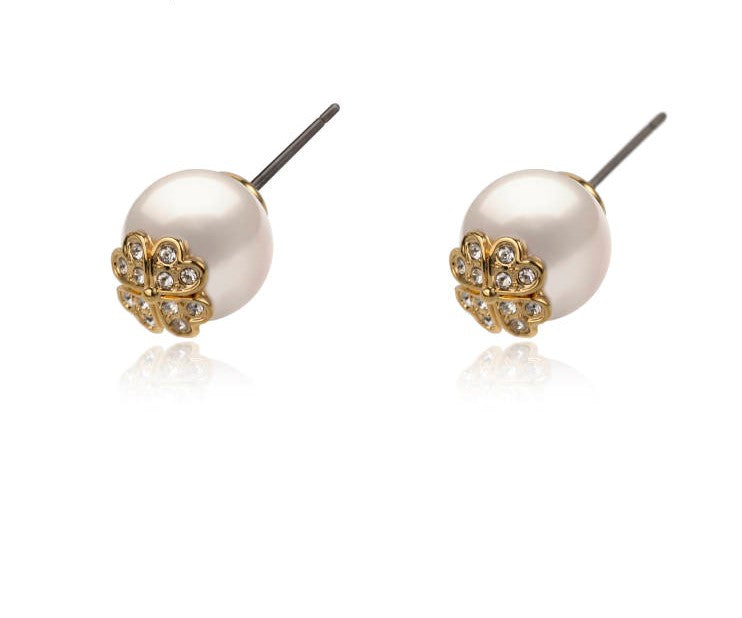 Swarovski Pearl Studs