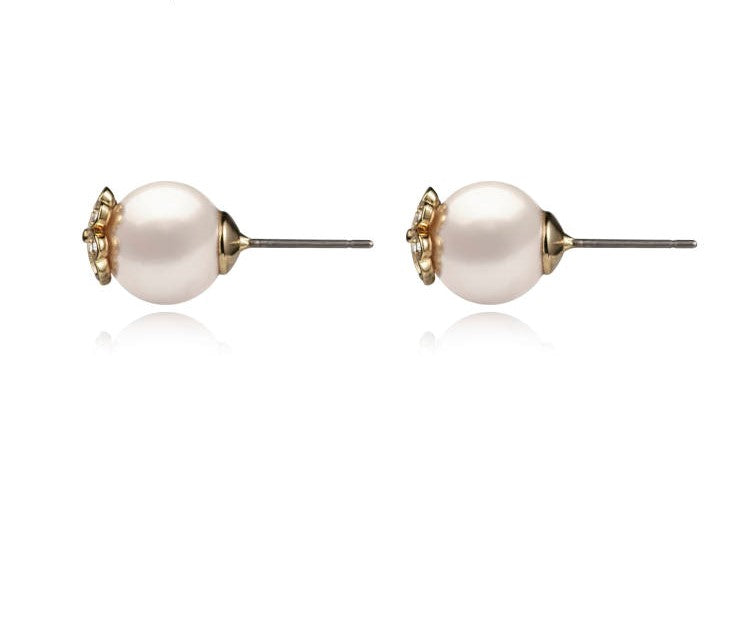 Swarovski Pearl Studs