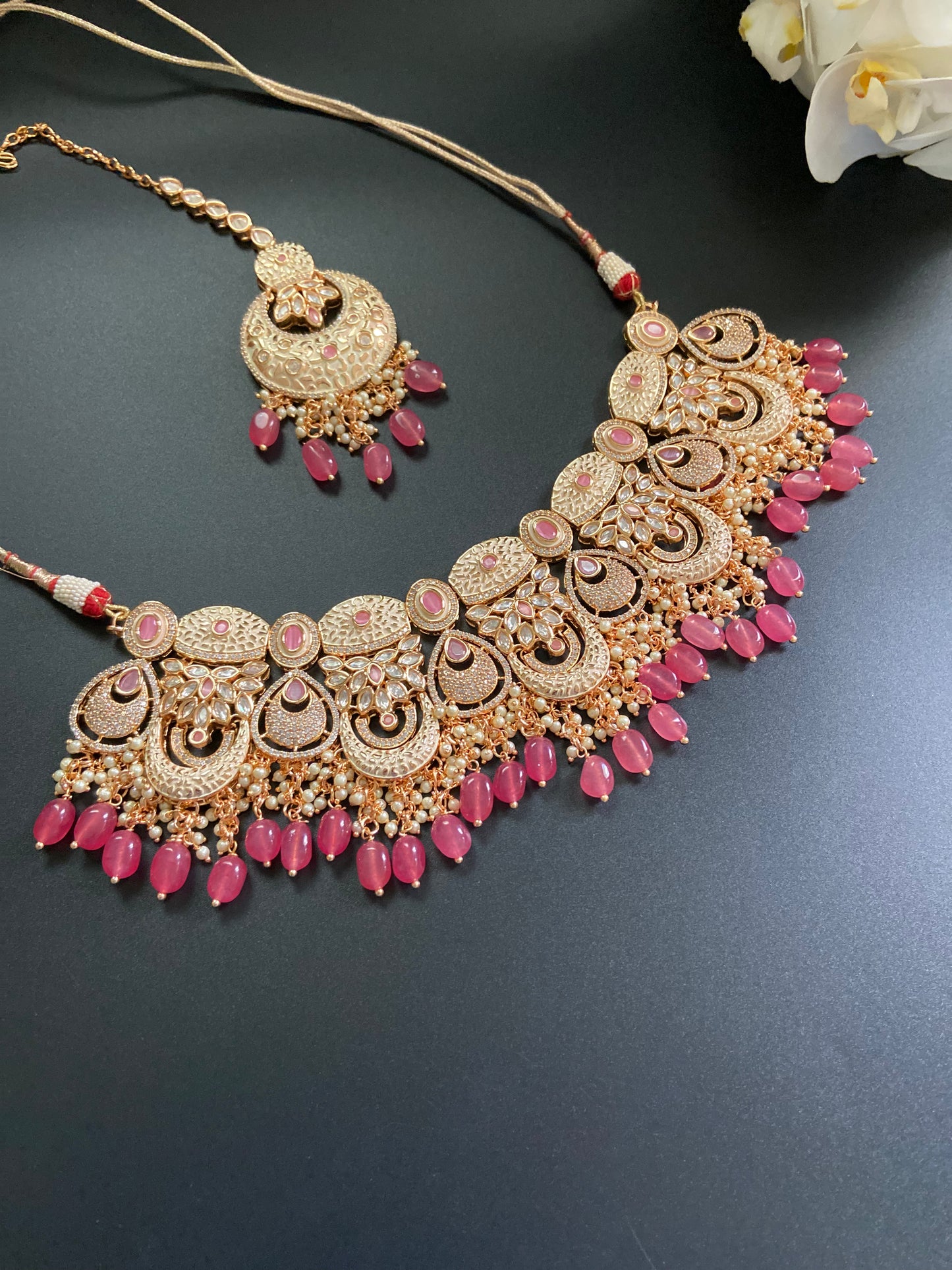 Symphony Kundan Necklace Set