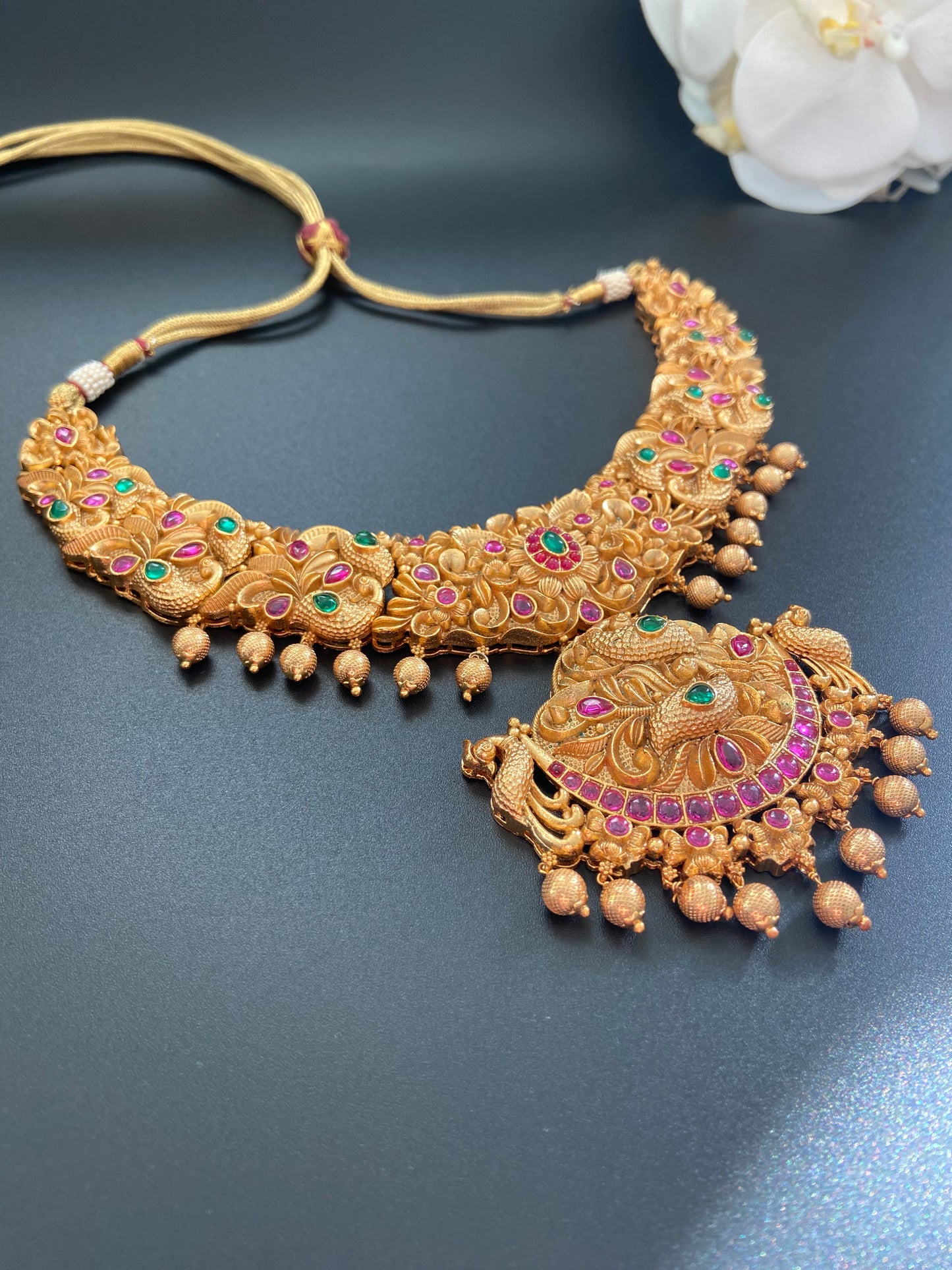 Peacock Necklace Set