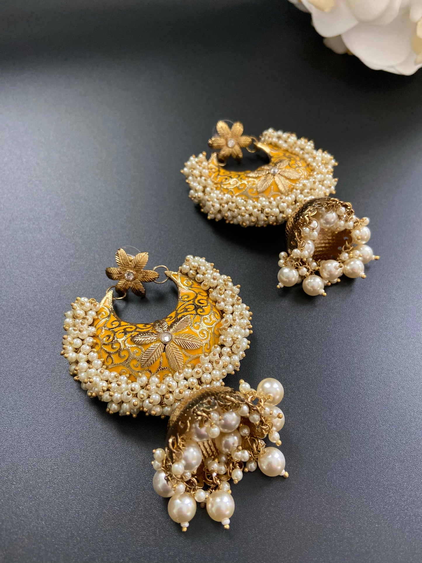Chandbali Jhumkas