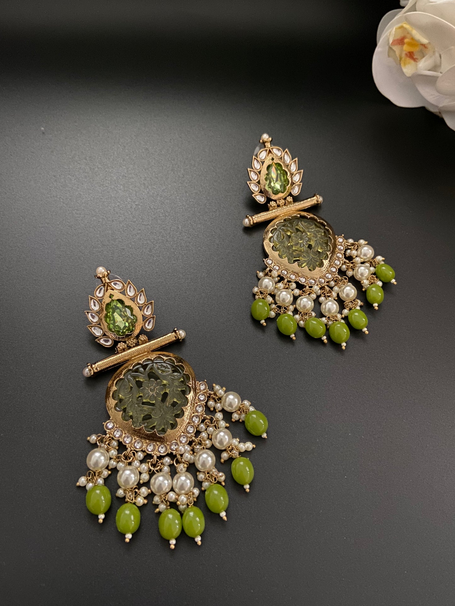 Ethnic Engraved Earrings