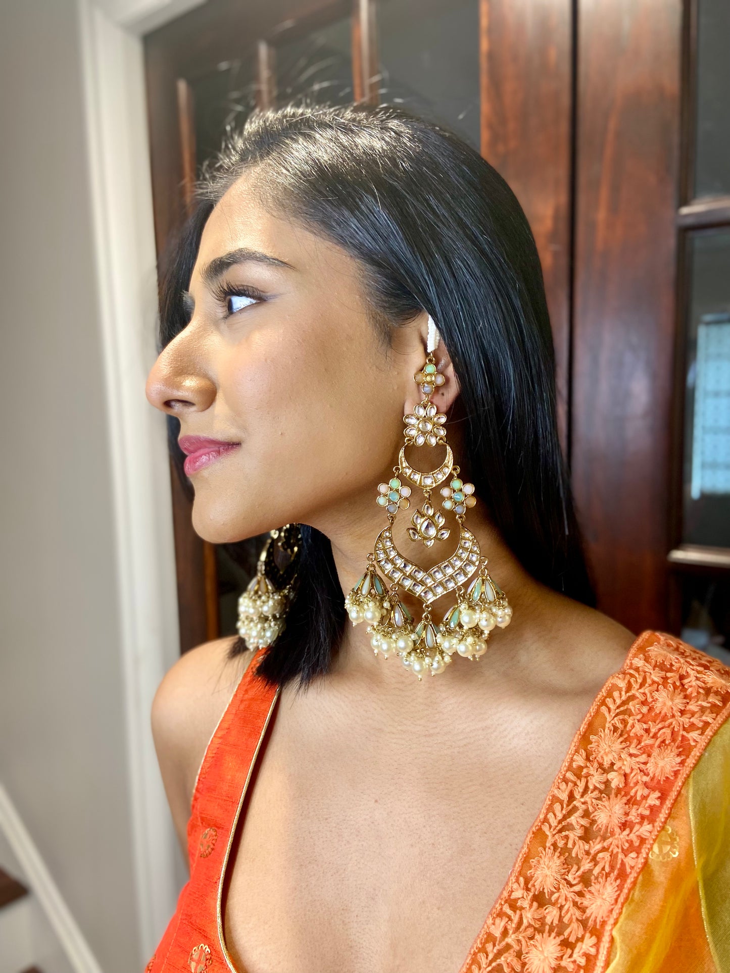 Five Layered Earrings