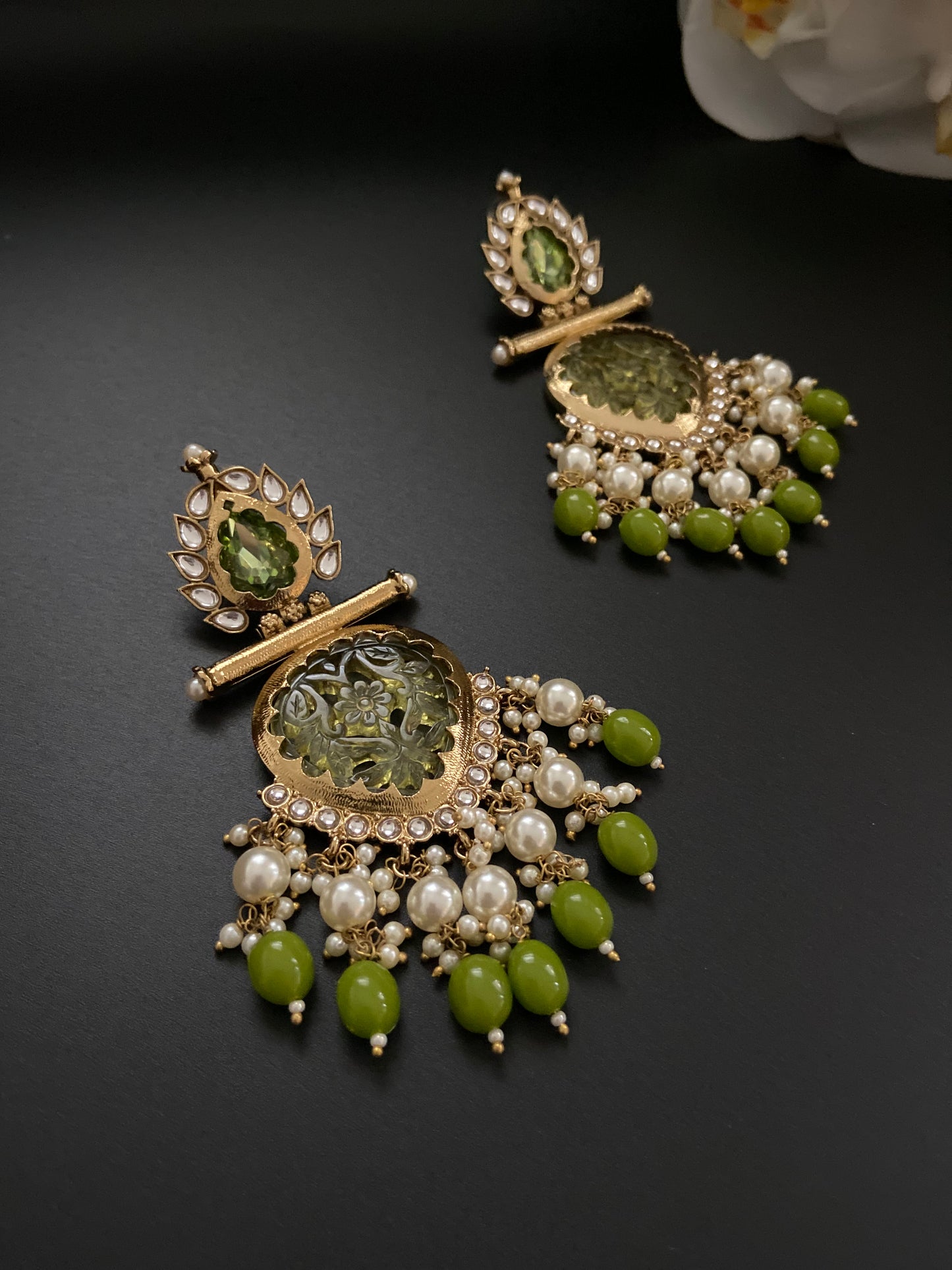 Ethnic Engraved Earrings