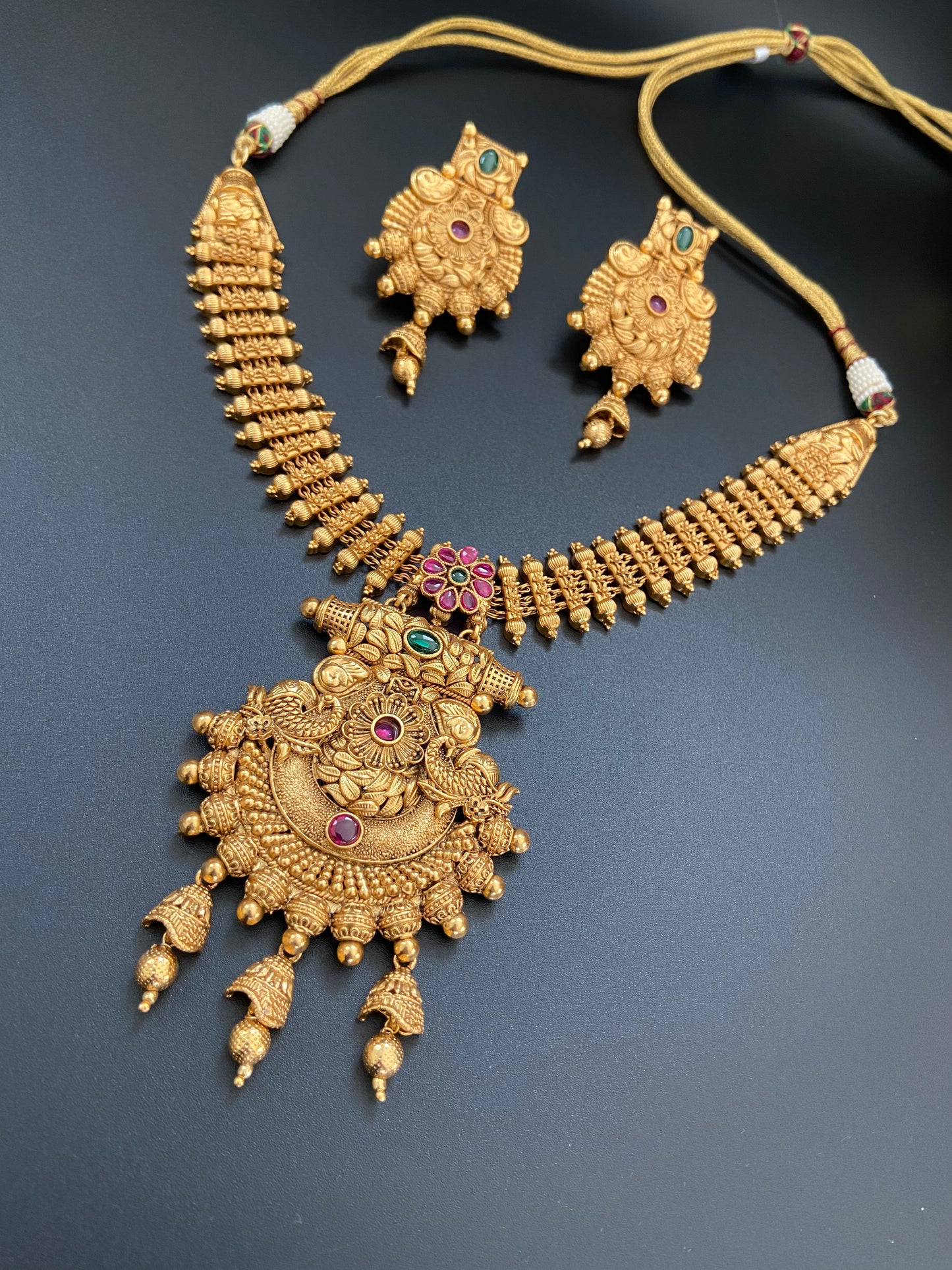 Peacock Necklace Set