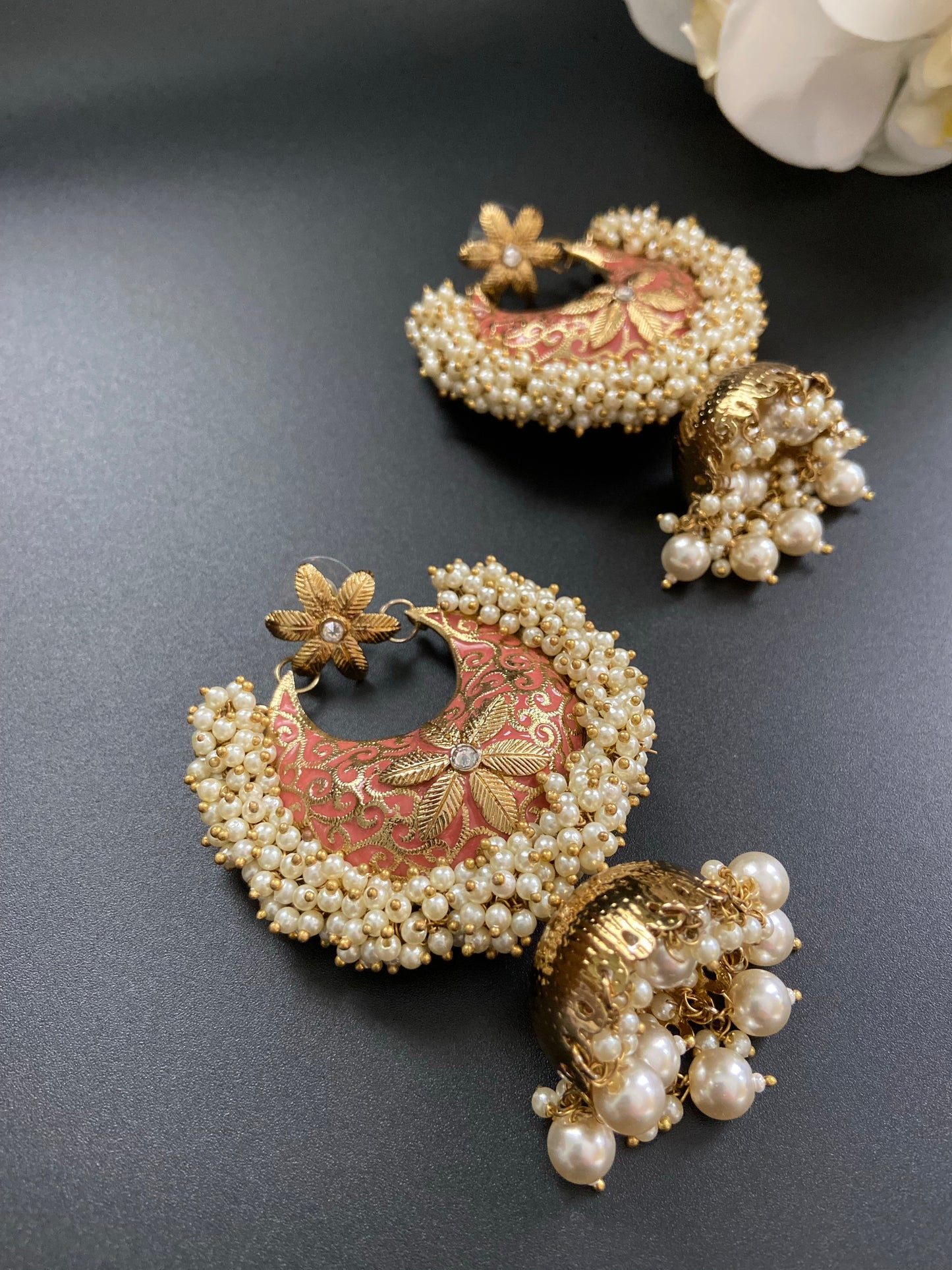 Chandbali Jhumkas