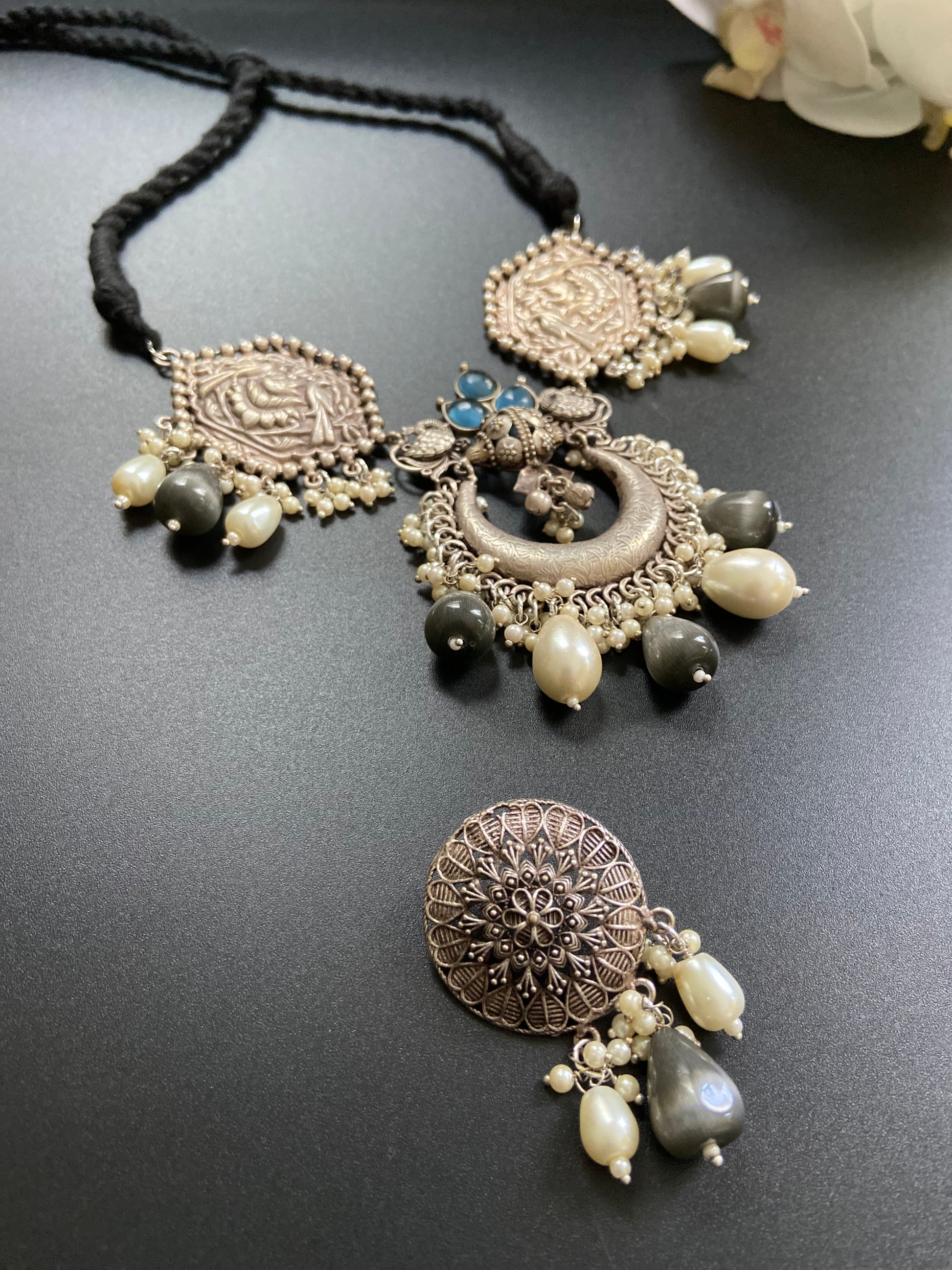 German Silver Choker Set