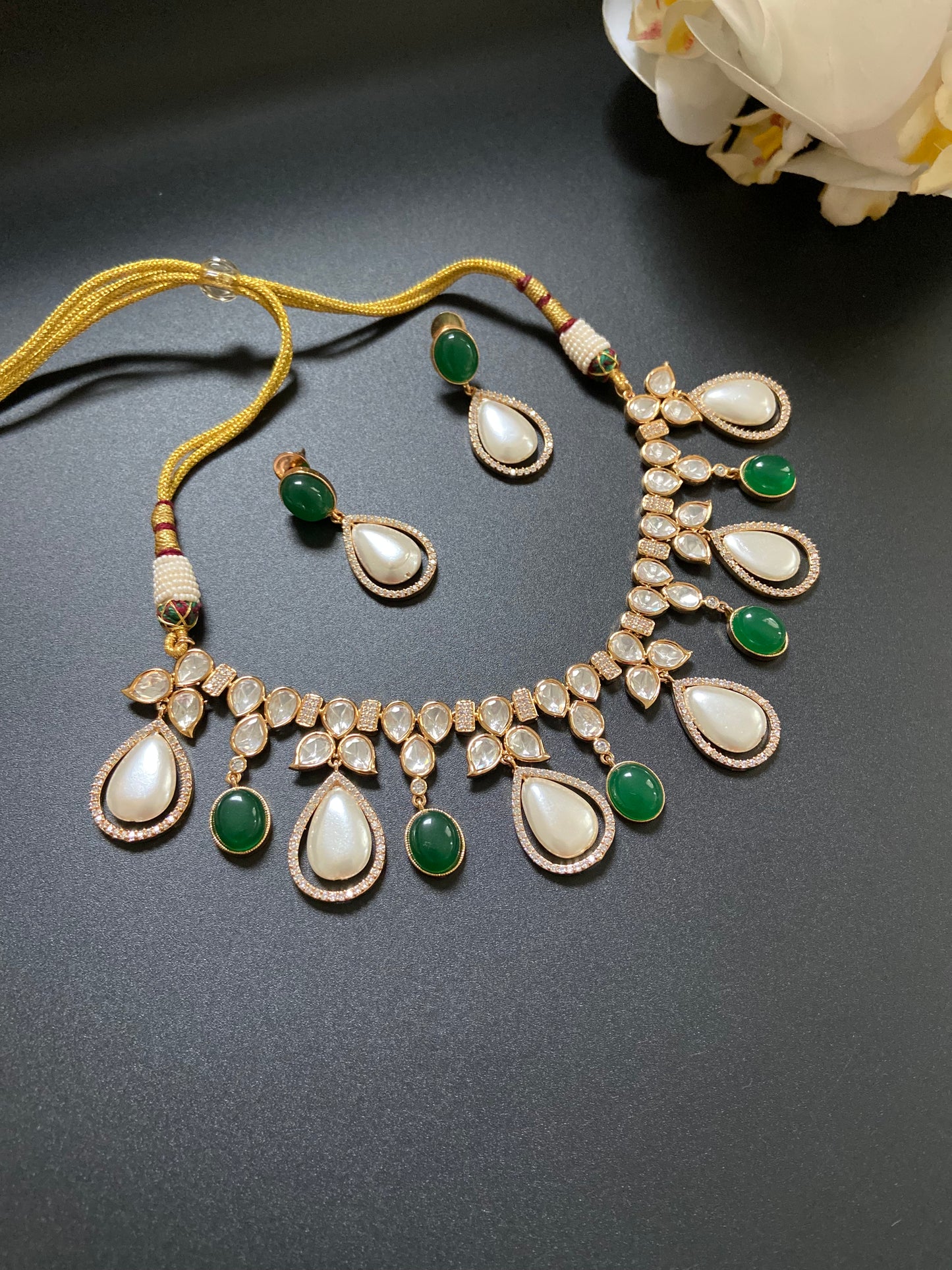 Ethereal Kundan Set