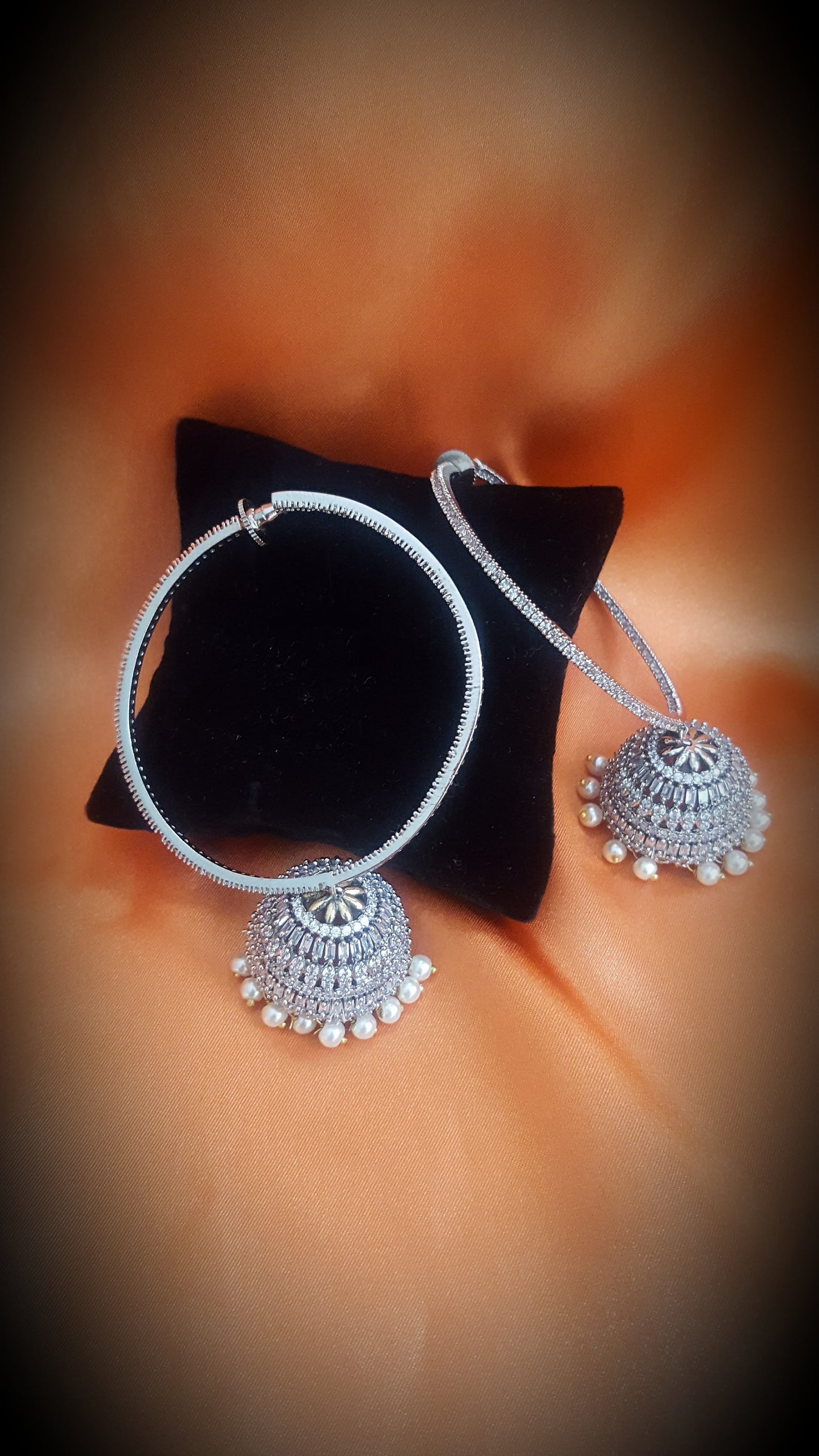 Victorian Hoop Jhumkas