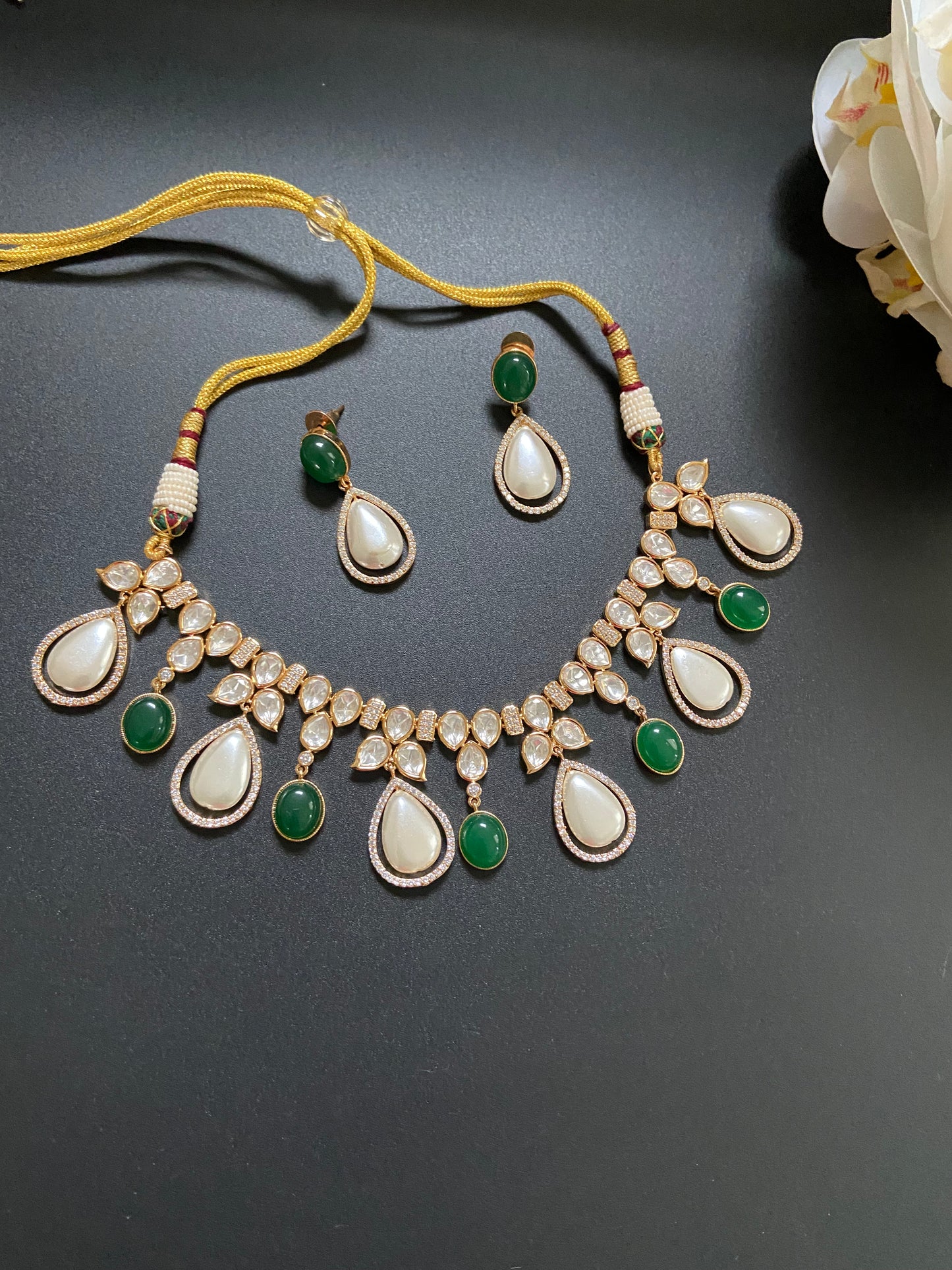 Ethereal Kundan Set