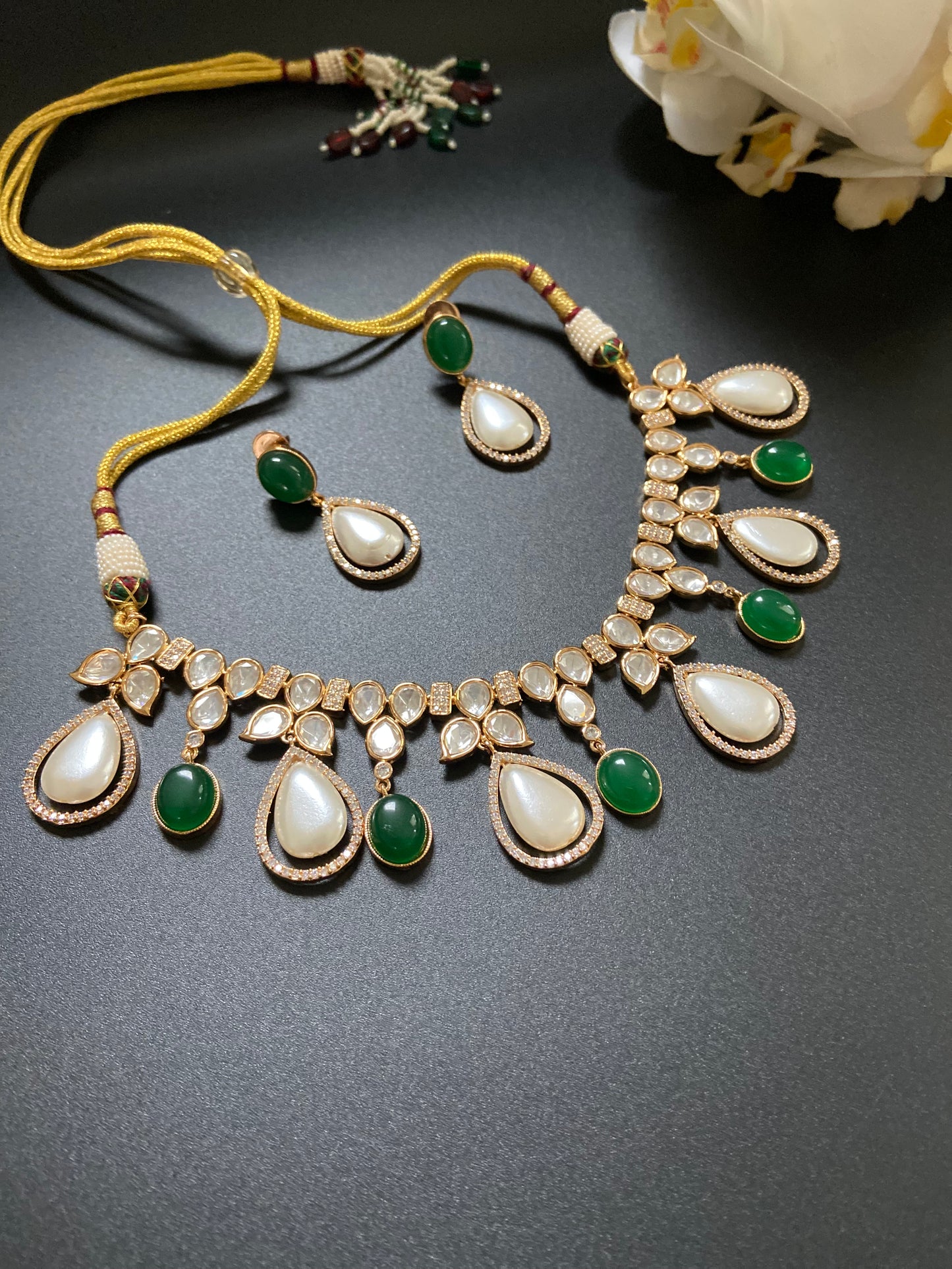 Ethereal Kundan Set
