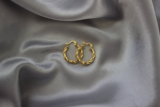 Big Twist Hoops