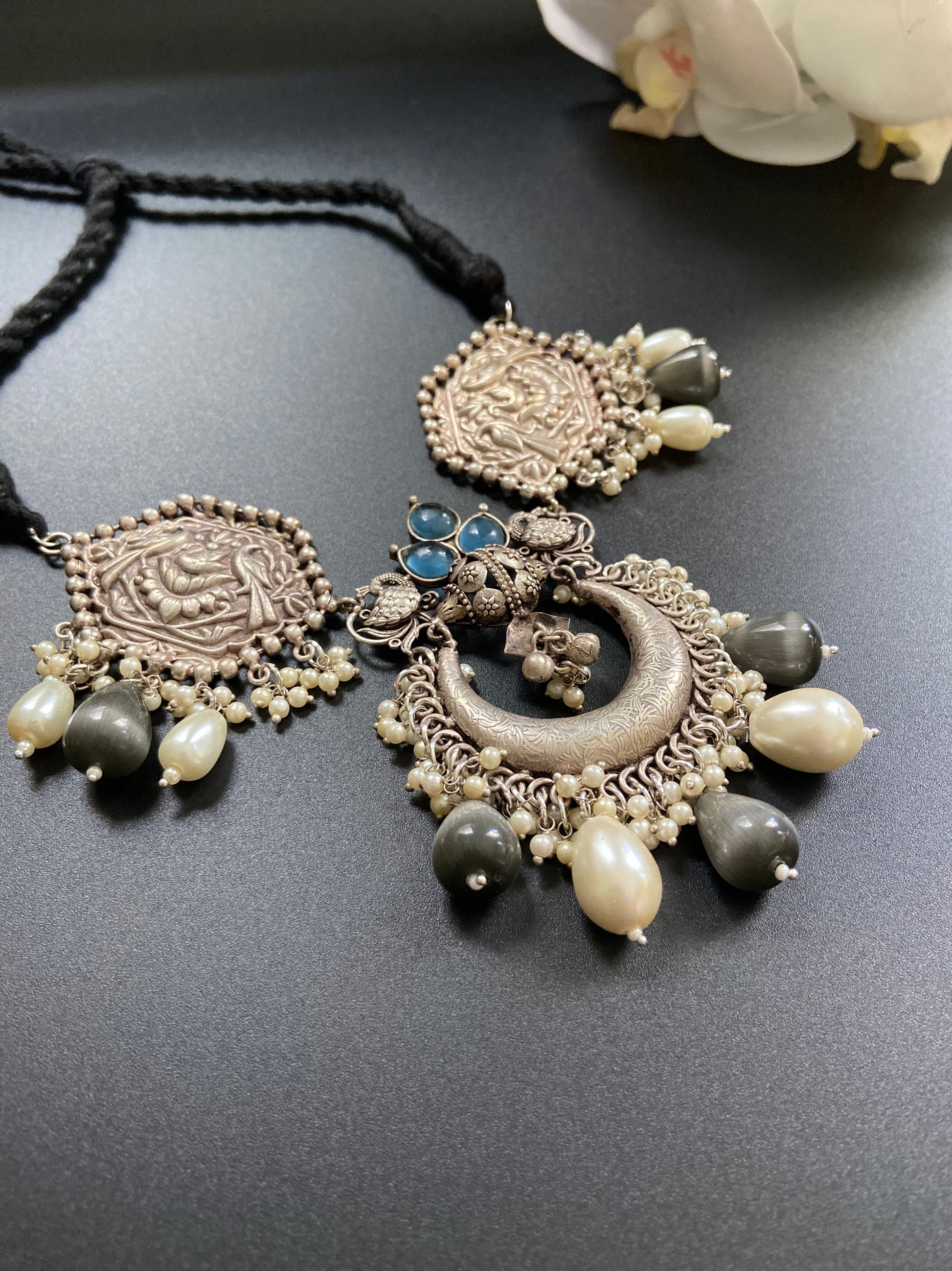 German Silver Choker Set