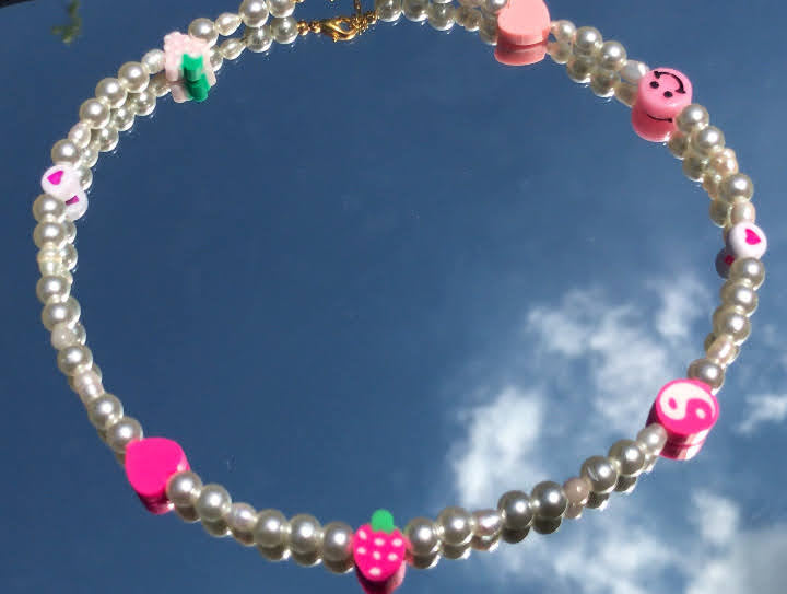 Charmed Pearl Necklace