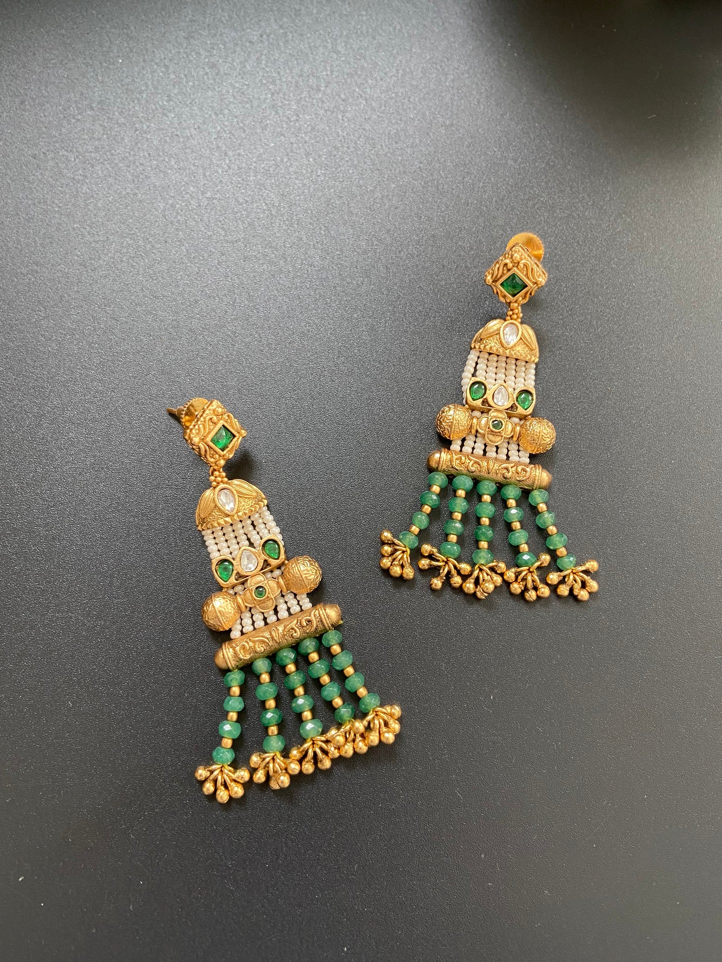Green Necklace Set