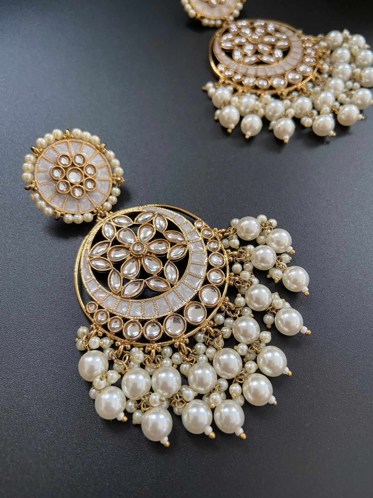 Floral Pearl Earrings