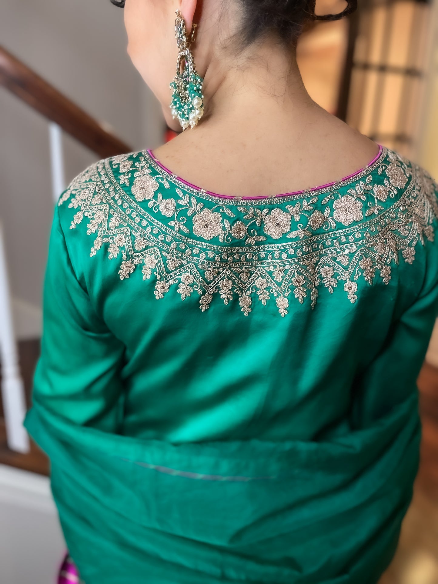 Alluring Green Suit