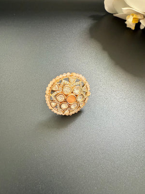 Regal Kundan Ring