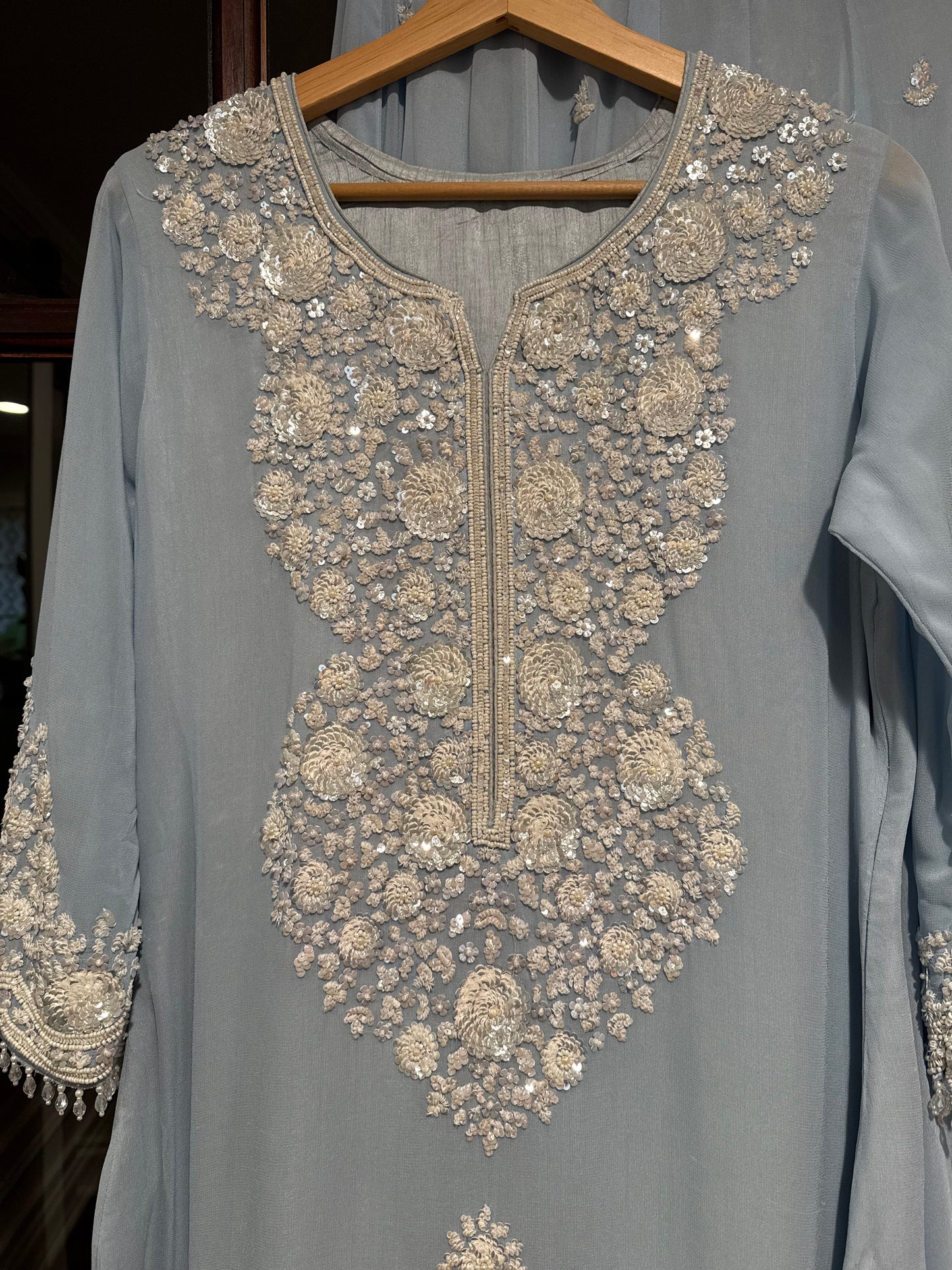Powder Blue Sharara