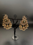 Olive Green Jhumkas