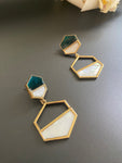 Geometric Drop Earrings