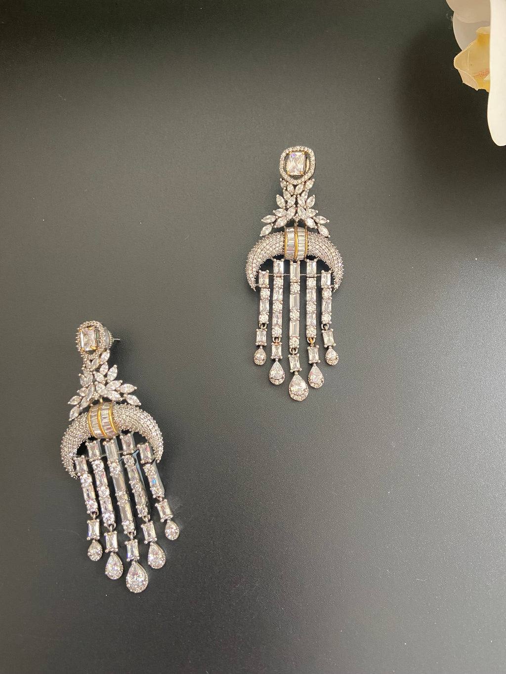 Victorian Crescent Earrings