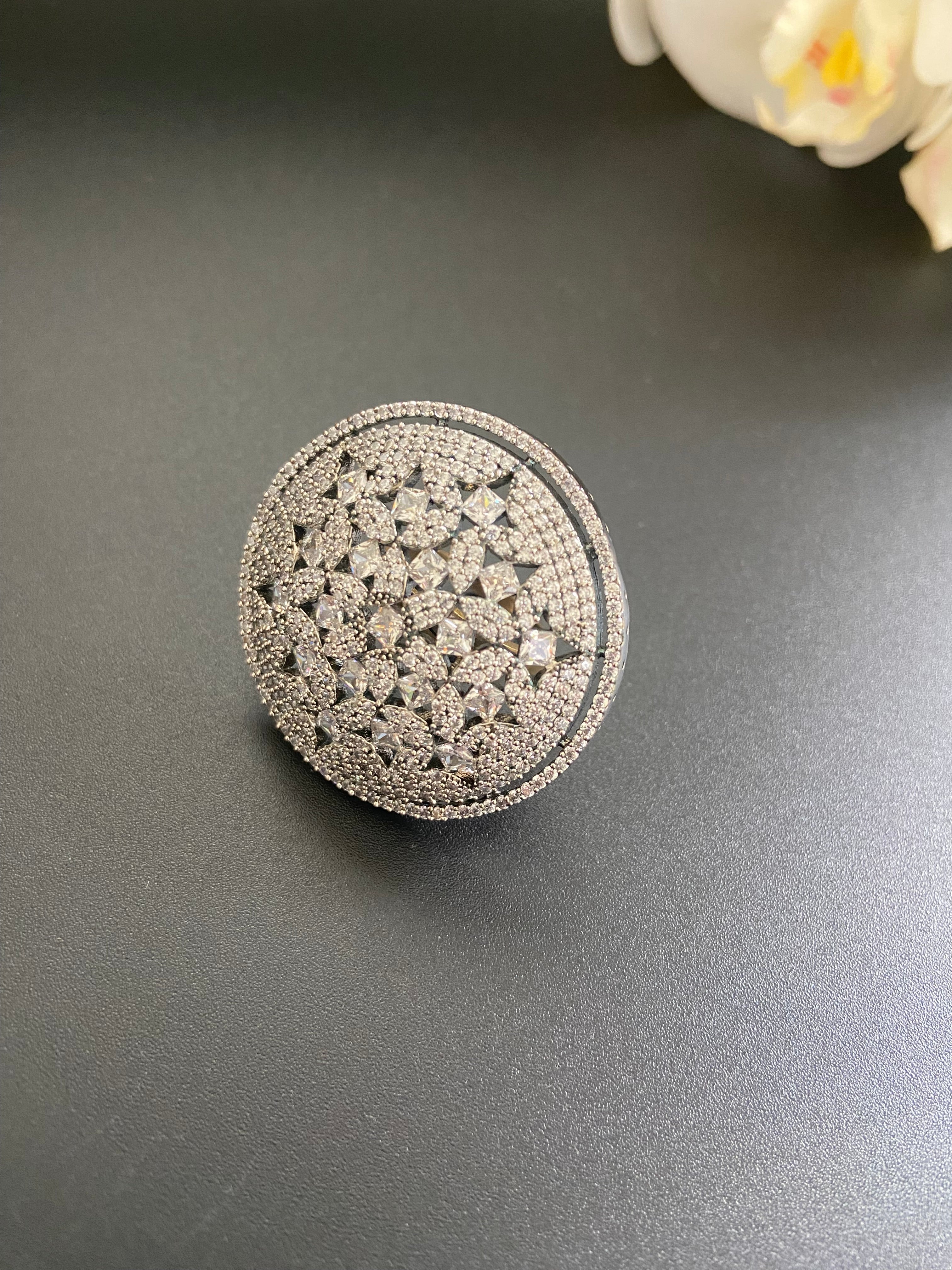 Sparkle Cocktail Ring