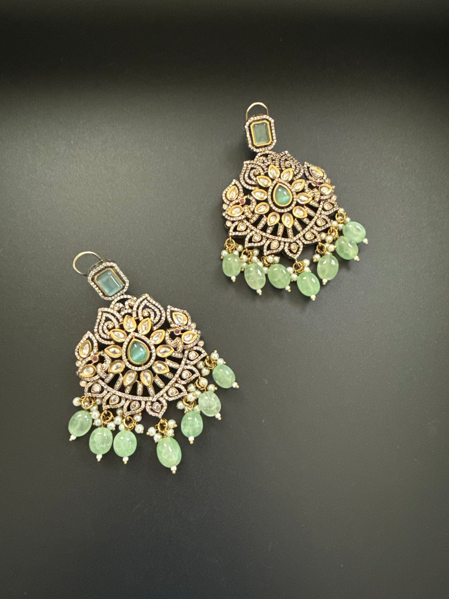 Sea Green Necklace Set