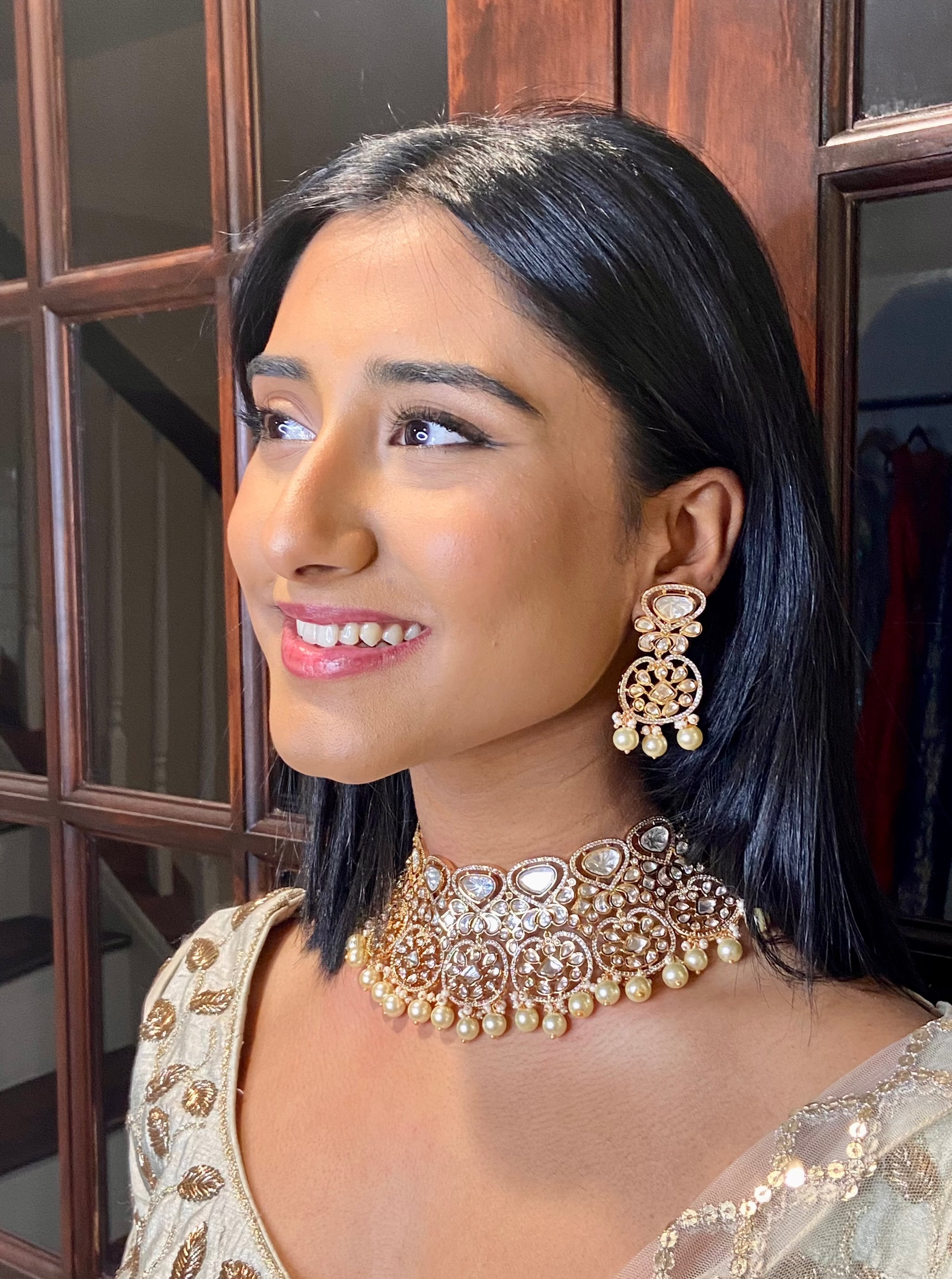 Kundan Polki Choker Set
